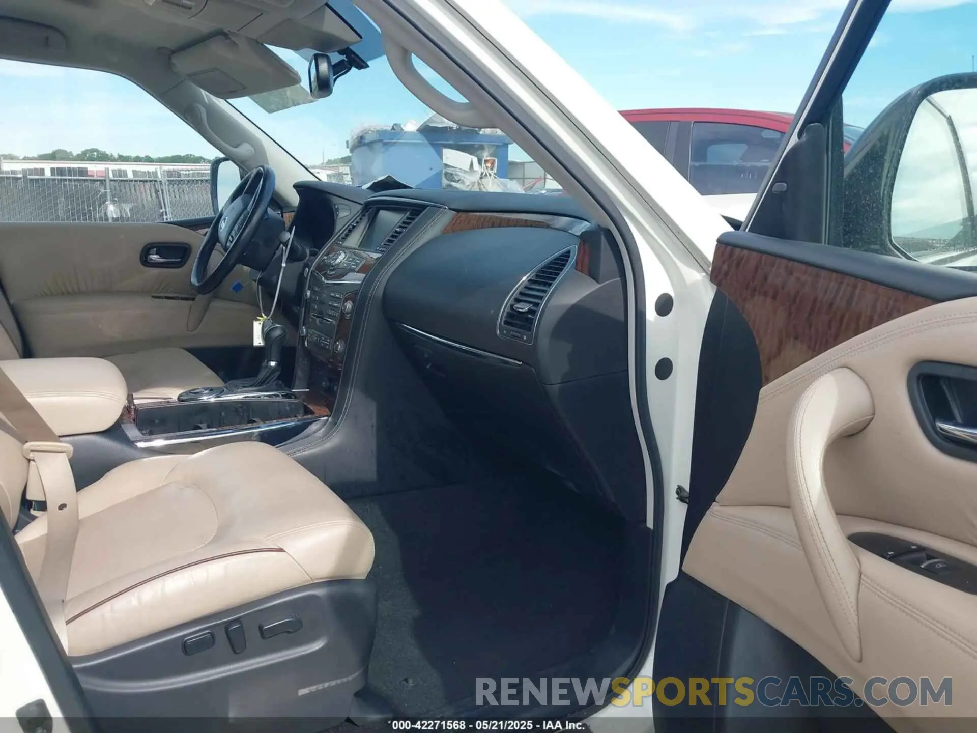5 Photograph of a damaged car JN8AY2ND1KX009180 NISSAN ARMADA 2019