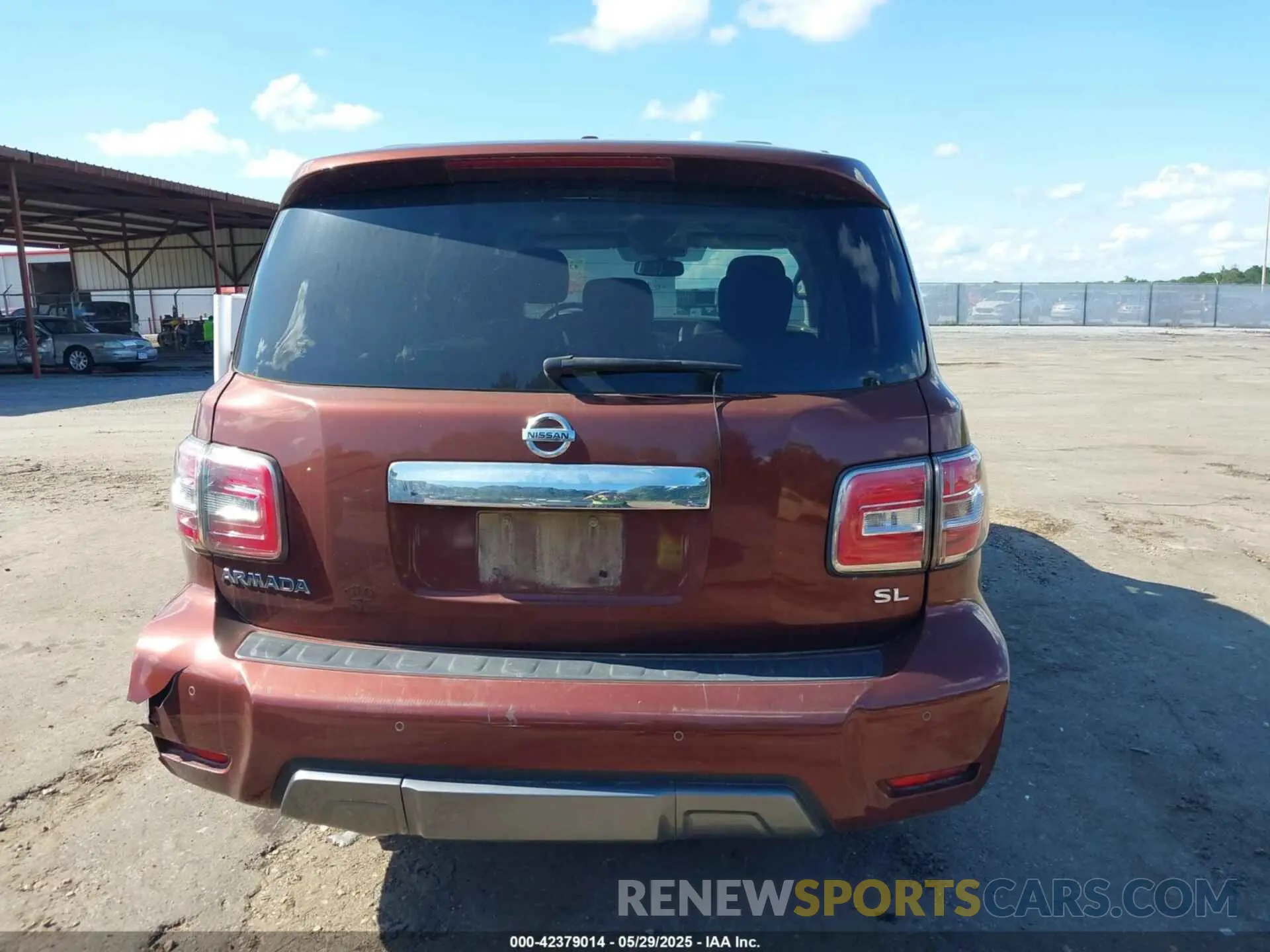 16 Photograph of a damaged car JN8AY2ND2K9086001 NISSAN ARMADA 2019