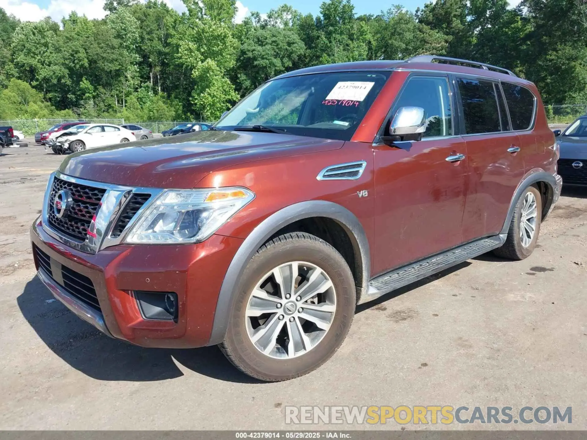 2 Photograph of a damaged car JN8AY2ND2K9086001 NISSAN ARMADA 2019