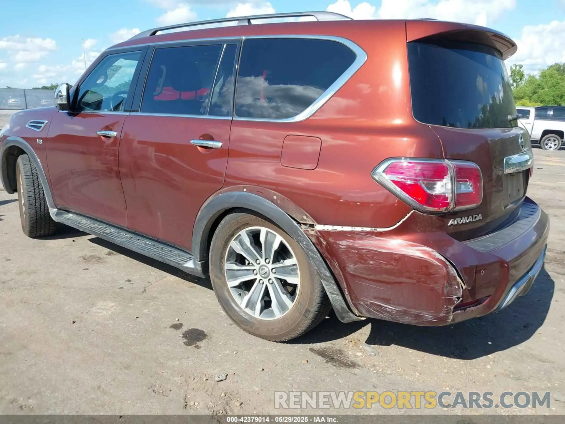 6 Photograph of a damaged car JN8AY2ND2K9086001 NISSAN ARMADA 2019