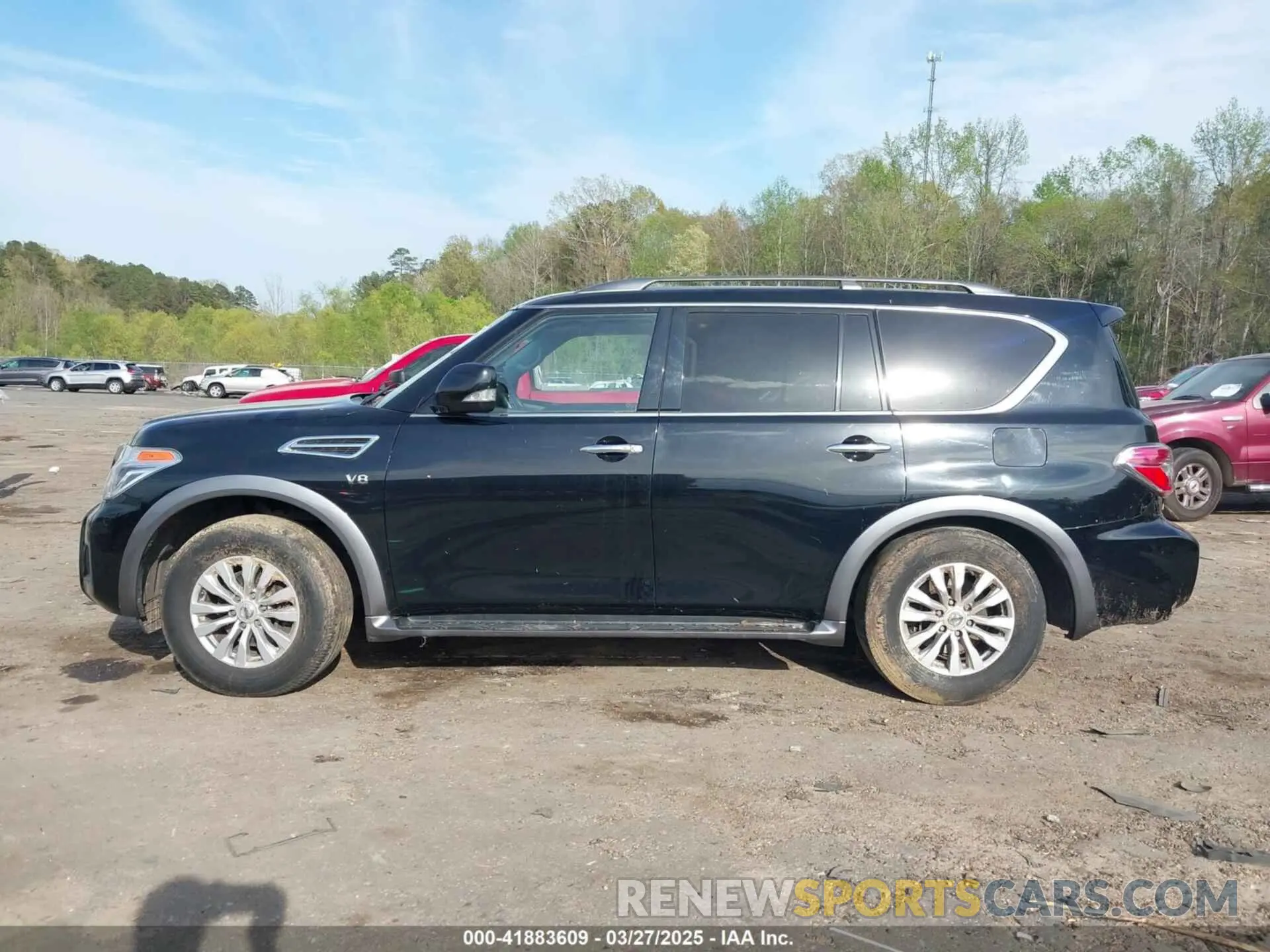 13 Photograph of a damaged car JN8AY2ND2K9090968 NISSAN ARMADA 2019