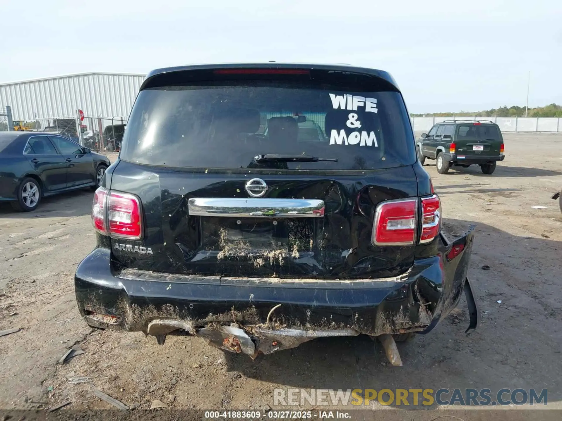 15 Photograph of a damaged car JN8AY2ND2K9090968 NISSAN ARMADA 2019