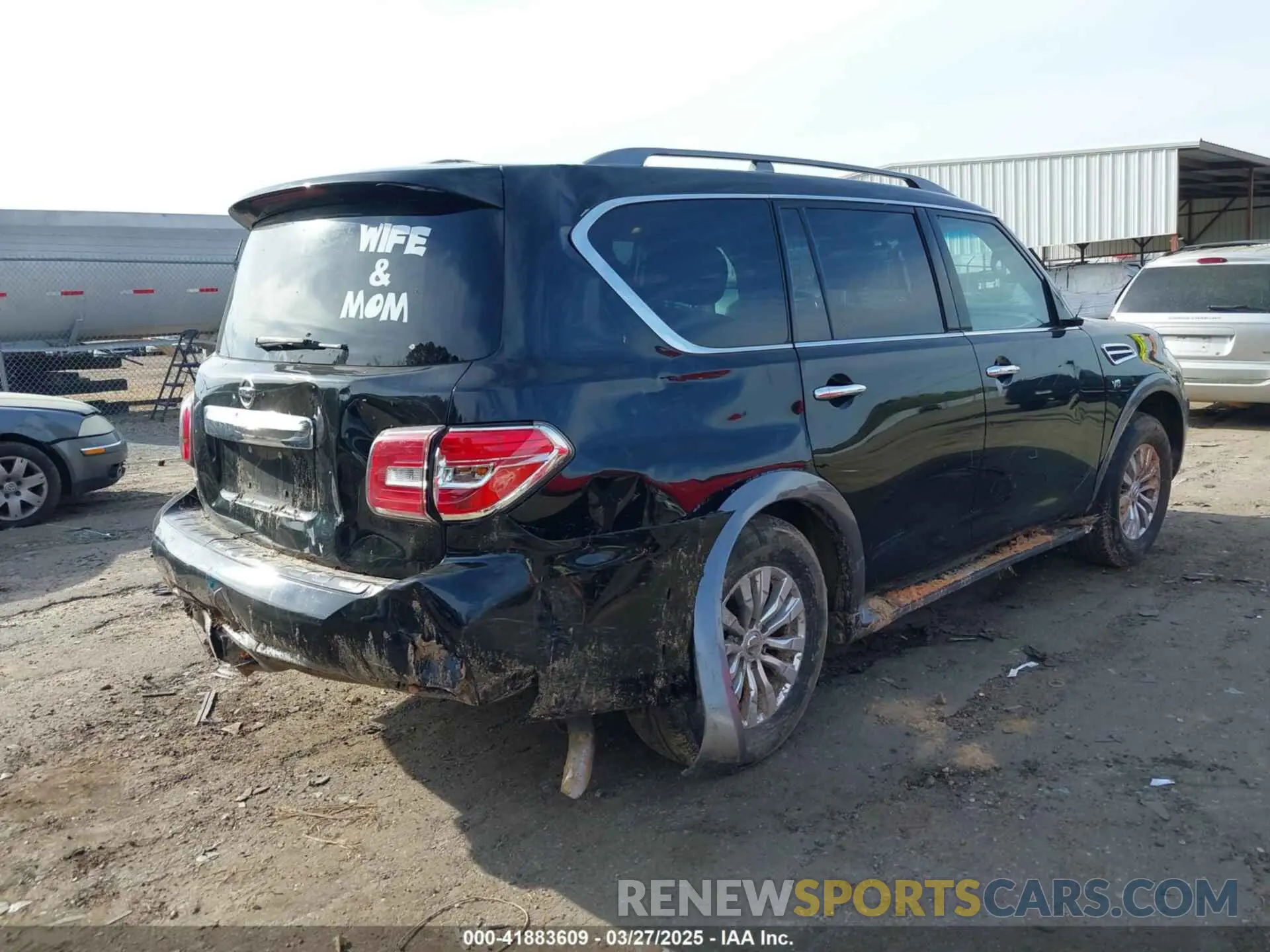4 Photograph of a damaged car JN8AY2ND2K9090968 NISSAN ARMADA 2019