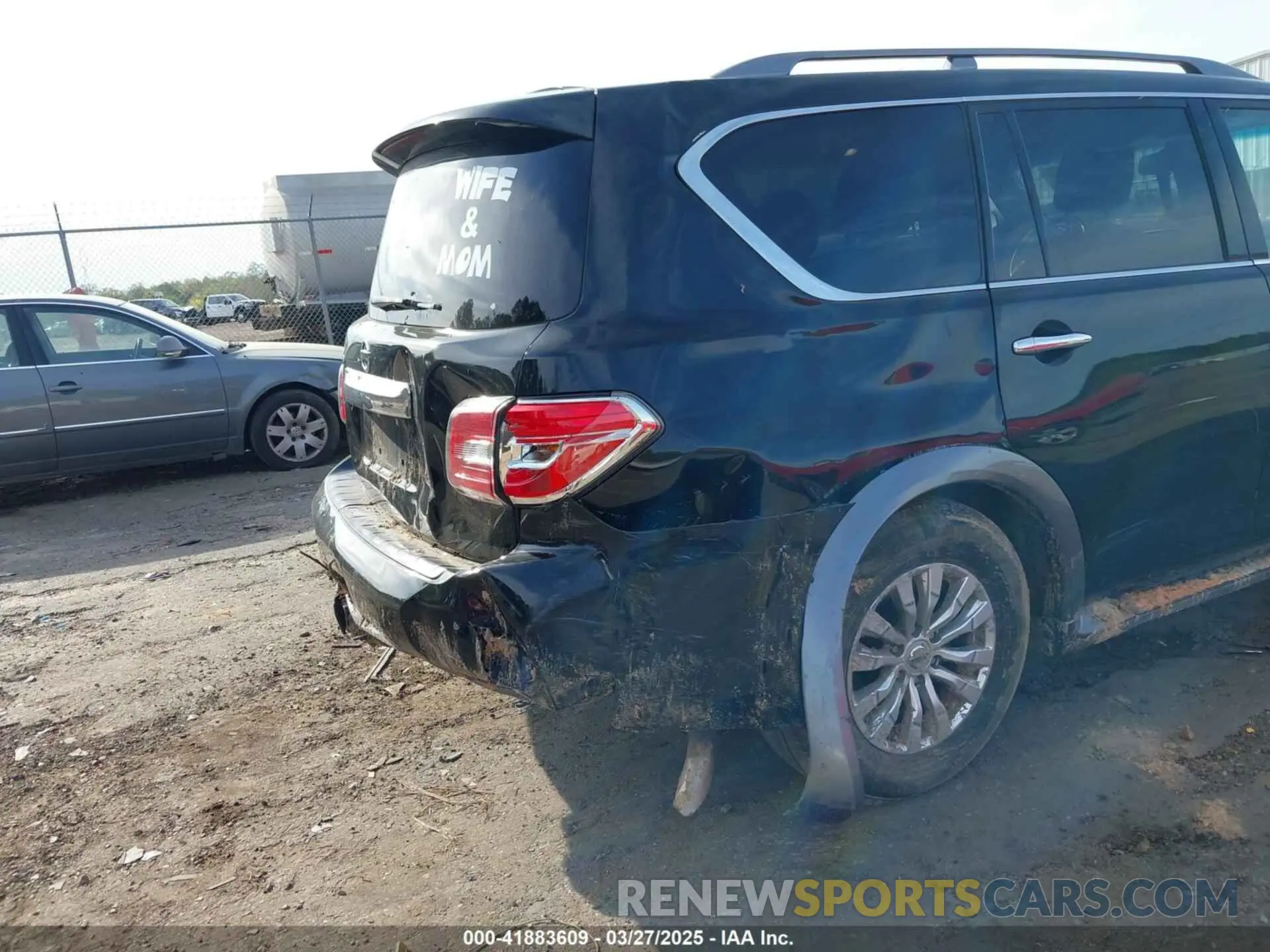 6 Photograph of a damaged car JN8AY2ND2K9090968 NISSAN ARMADA 2019