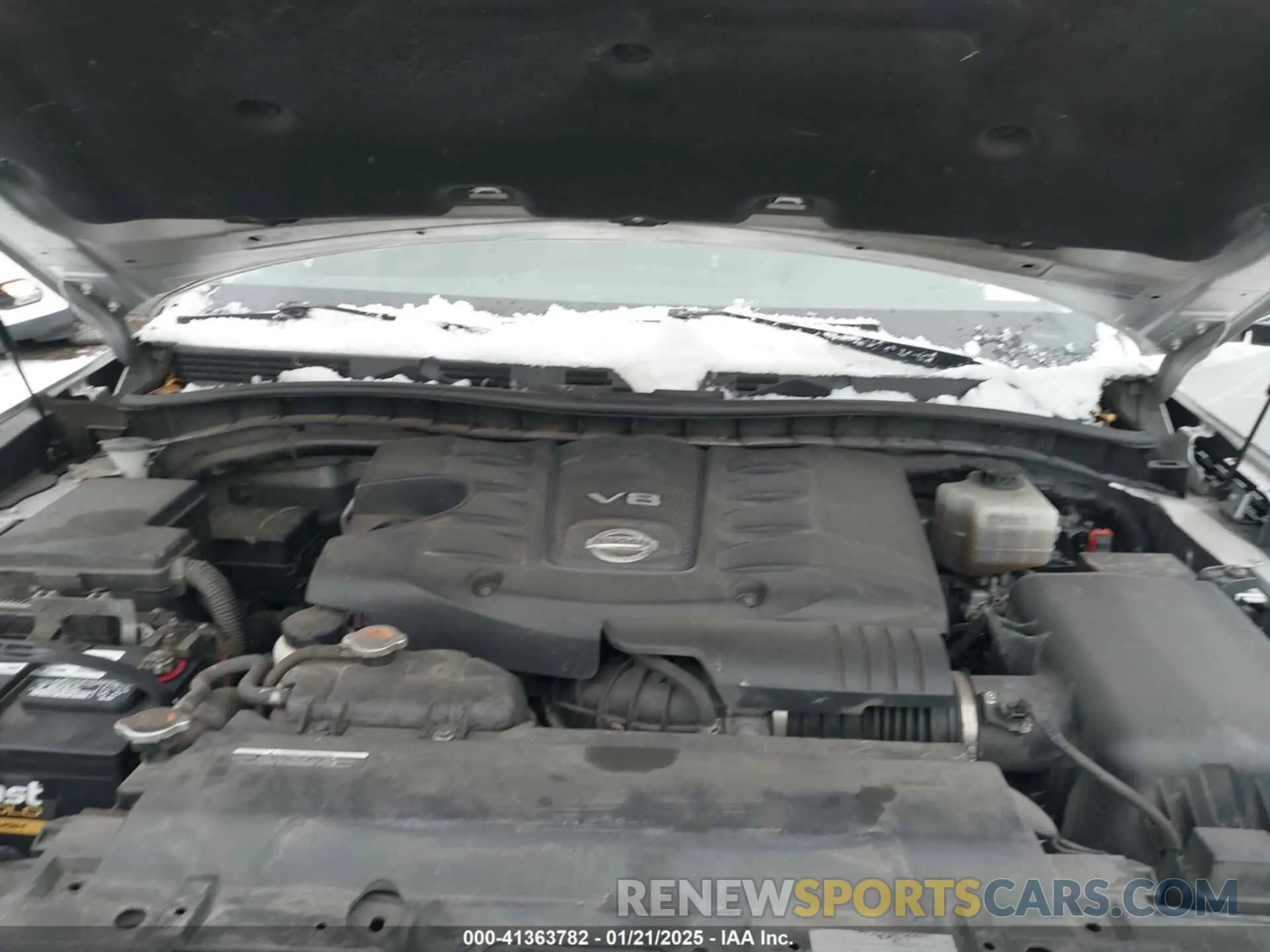 10 Photograph of a damaged car JN8AY2ND2K9091621 NISSAN ARMADA 2019