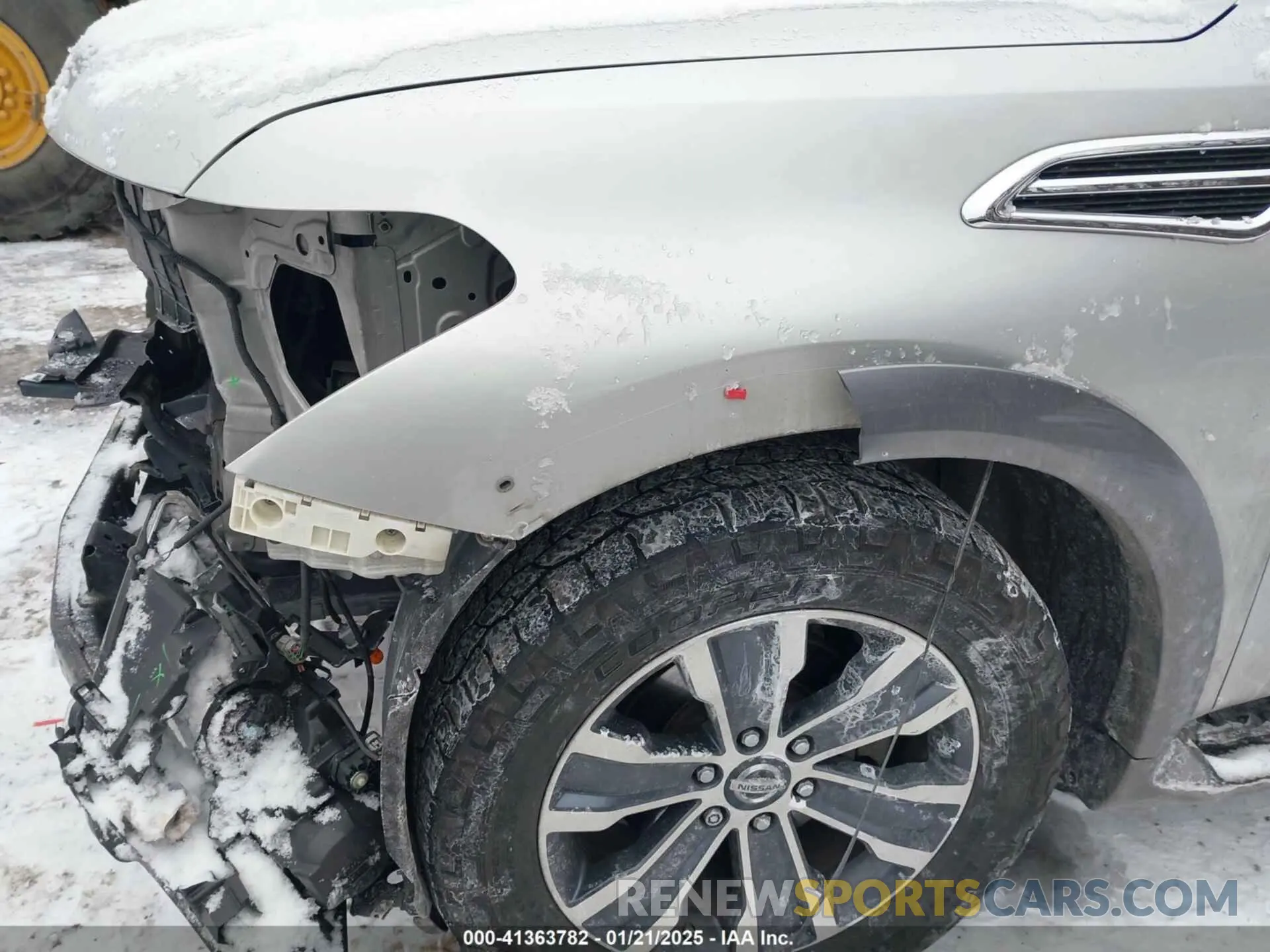 18 Photograph of a damaged car JN8AY2ND2K9091621 NISSAN ARMADA 2019
