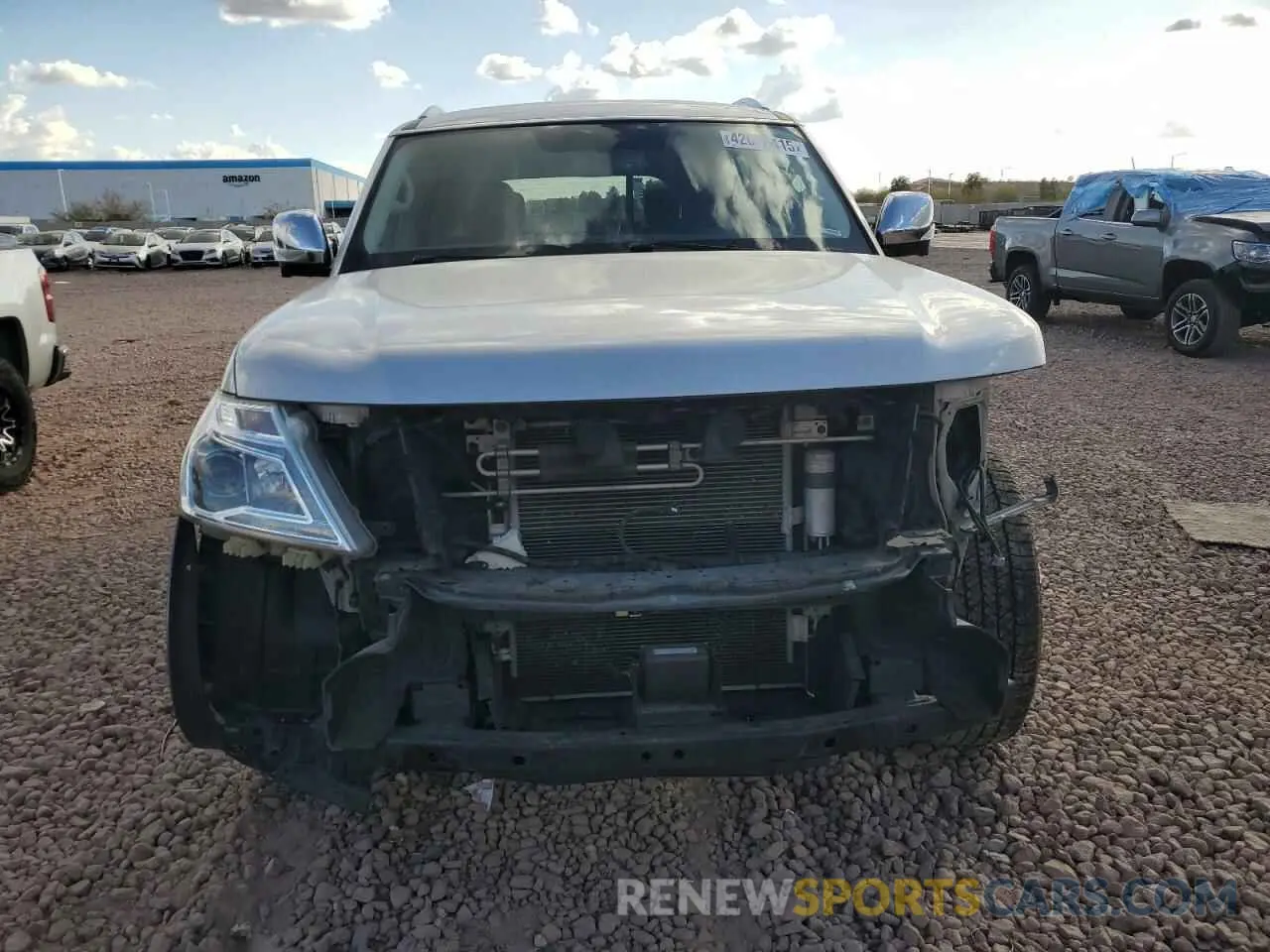5 Photograph of a damaged car JN8AY2ND3K9085021 NISSAN ARMADA 2019