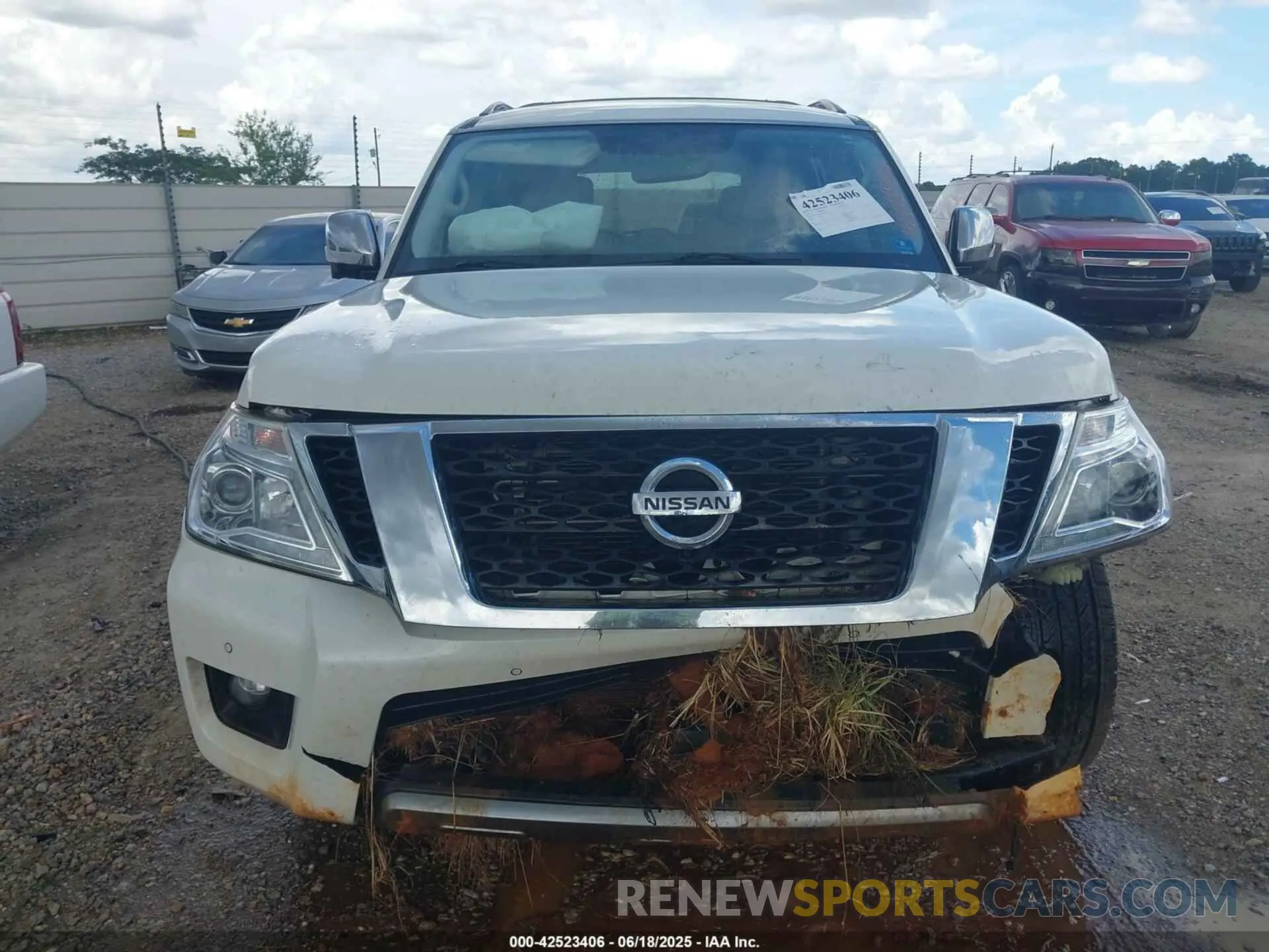 12 Photograph of a damaged car JN8AY2ND3K9092244 NISSAN ARMADA 2019