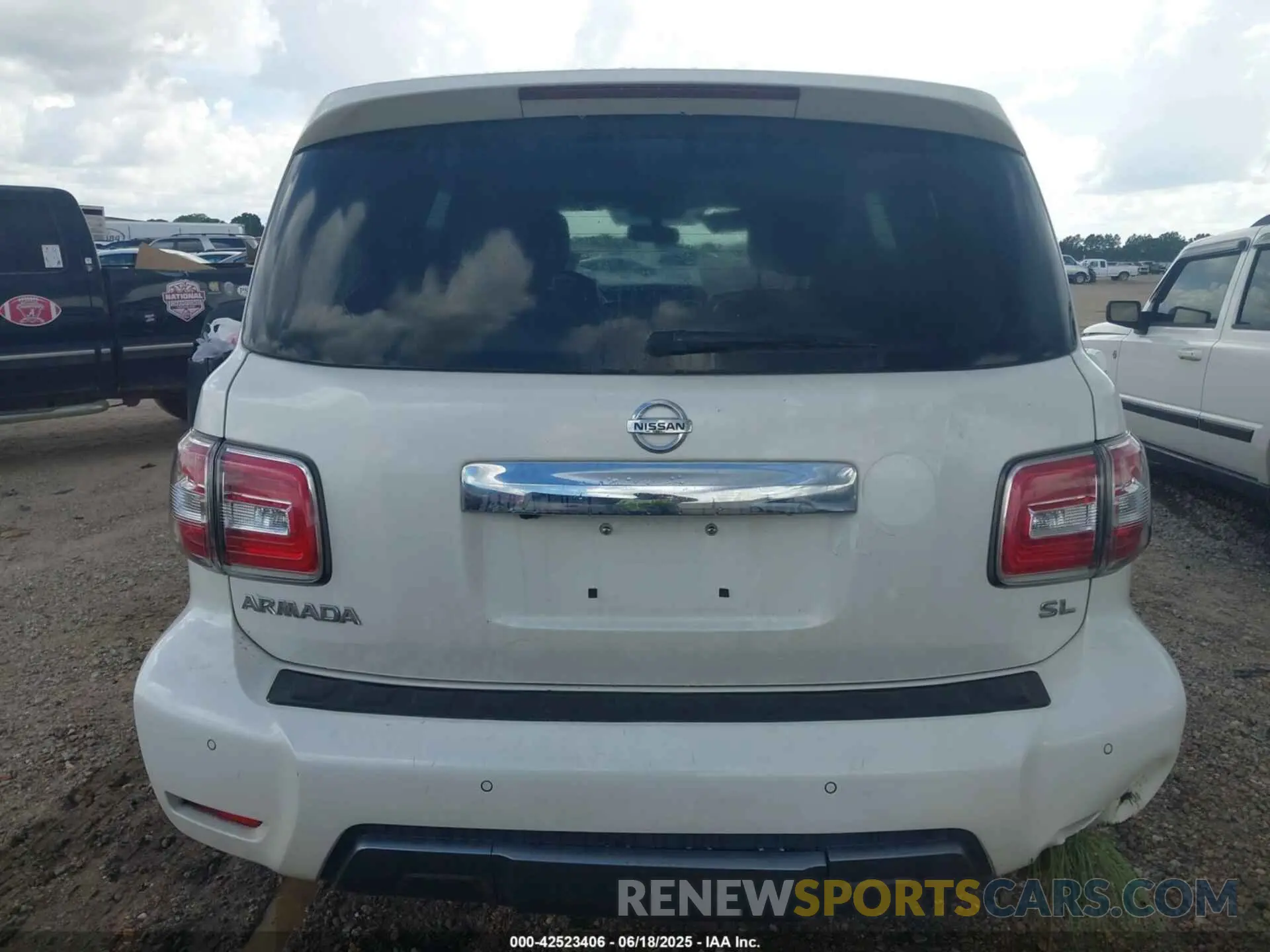 16 Photograph of a damaged car JN8AY2ND3K9092244 NISSAN ARMADA 2019