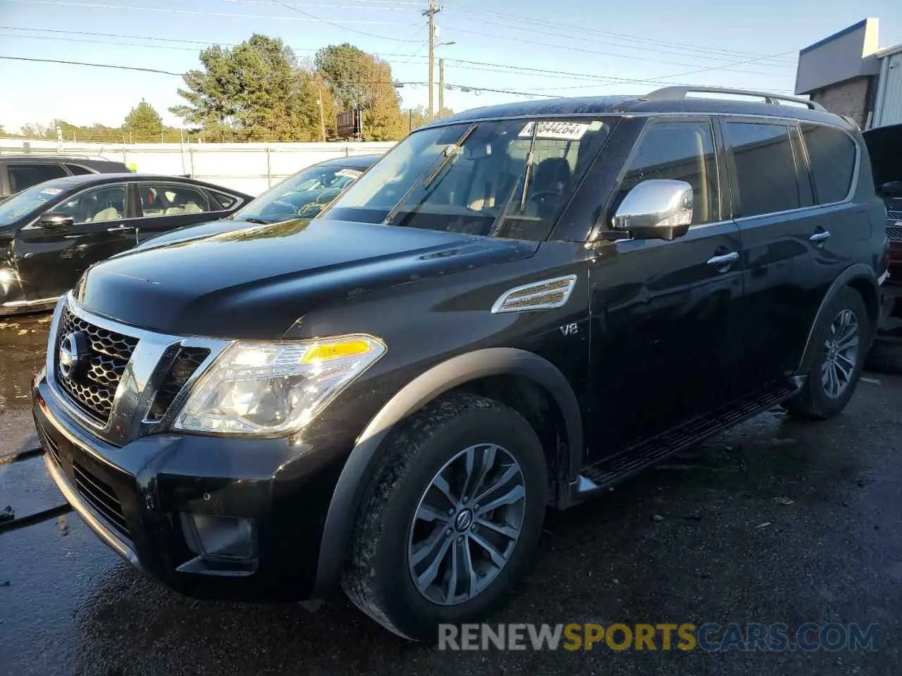 1 Photograph of a damaged car JN8AY2ND3KX010461 NISSAN ARMADA 2019