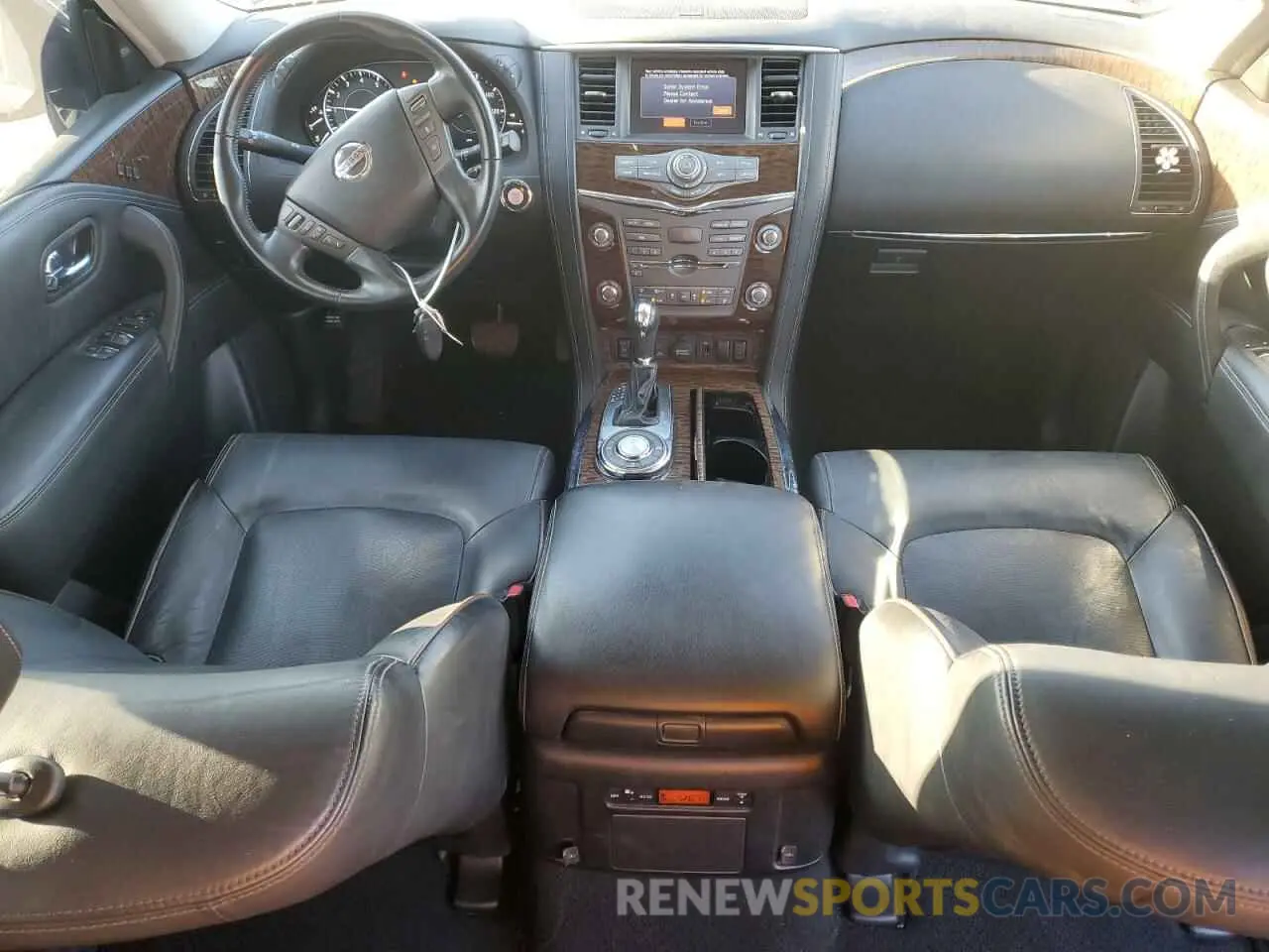 8 Photograph of a damaged car JN8AY2ND3KX010461 NISSAN ARMADA 2019