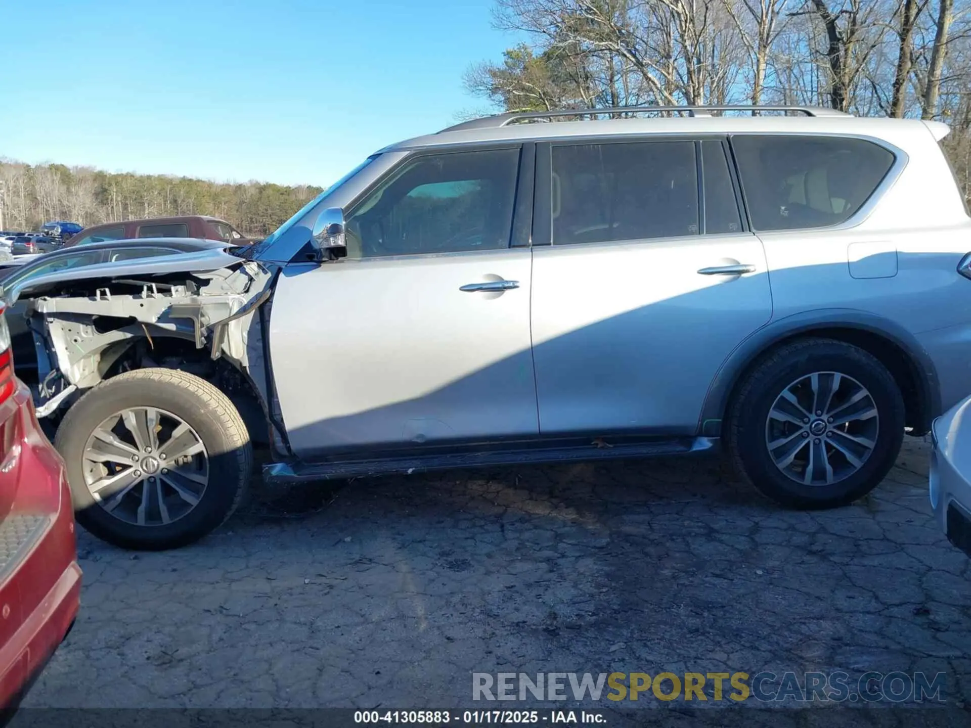 14 Photograph of a damaged car JN8AY2ND4K9085853 NISSAN ARMADA 2019