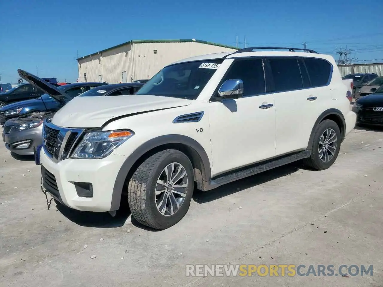 1 Photograph of a damaged car JN8AY2ND4K9085996 NISSAN ARMADA 2019