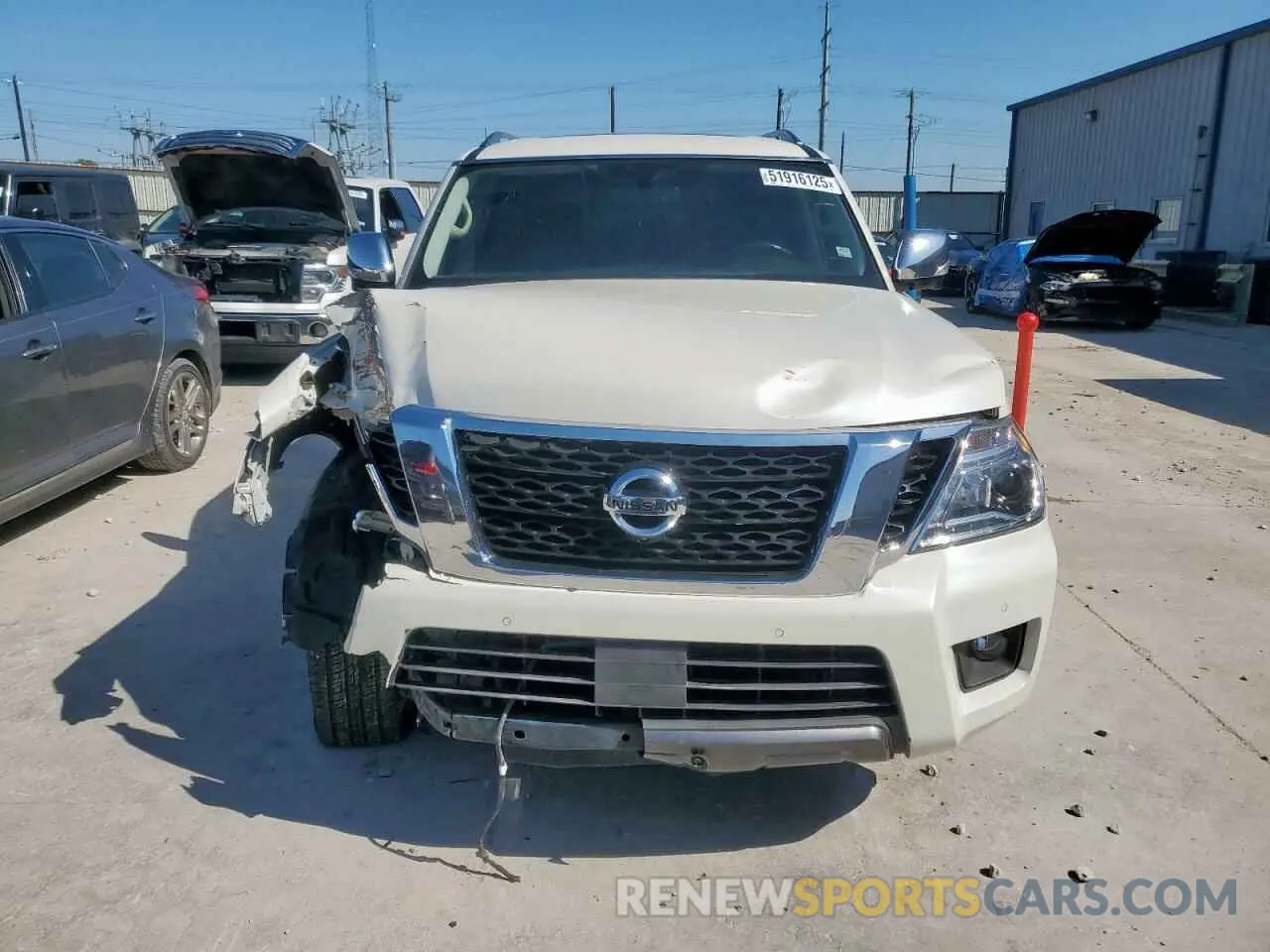 5 Photograph of a damaged car JN8AY2ND4K9085996 NISSAN ARMADA 2019