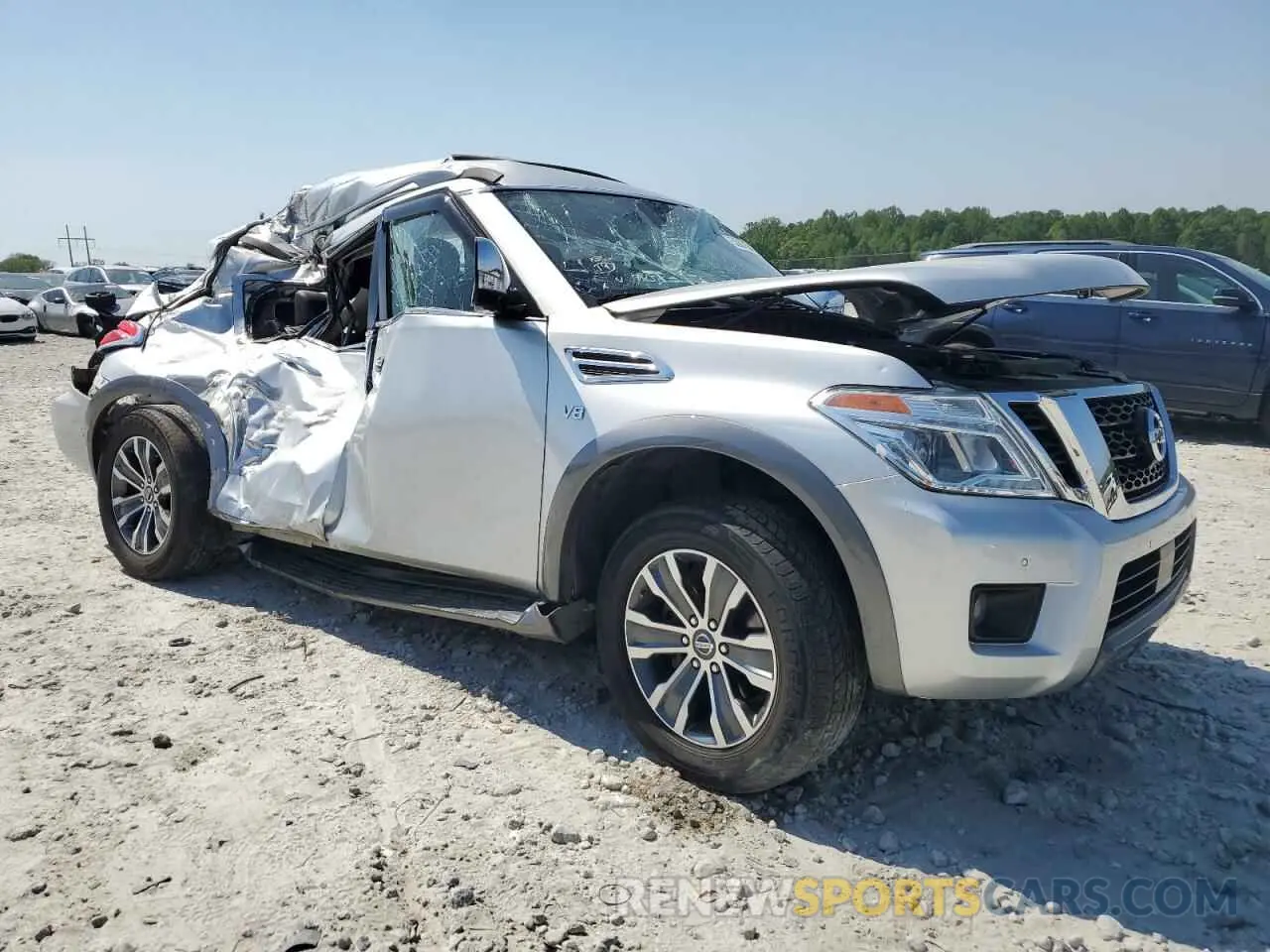 4 Photograph of a damaged car JN8AY2ND4K9087456 NISSAN ARMADA 2019