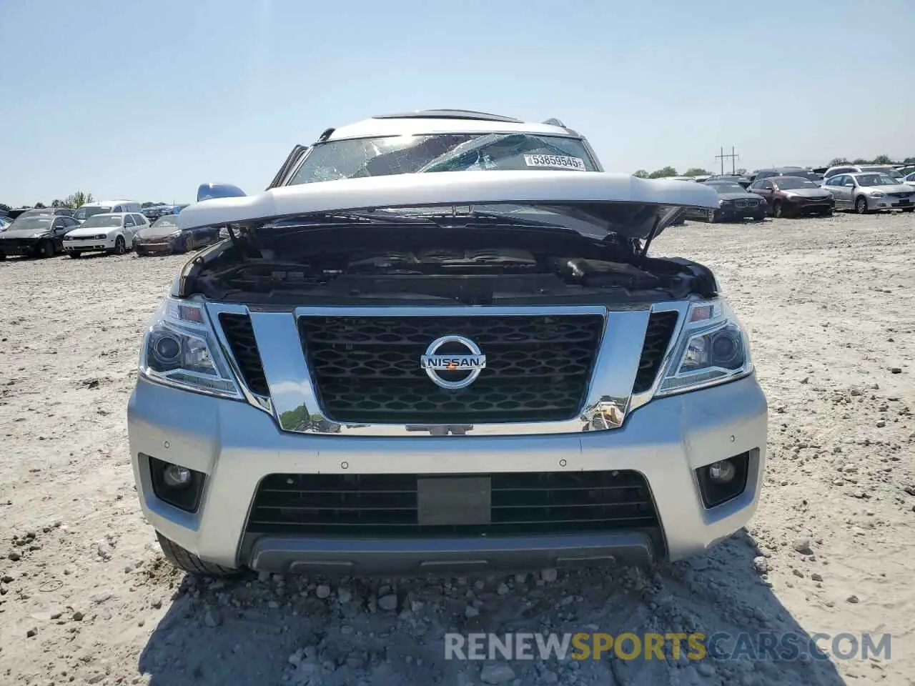 5 Photograph of a damaged car JN8AY2ND4K9087456 NISSAN ARMADA 2019