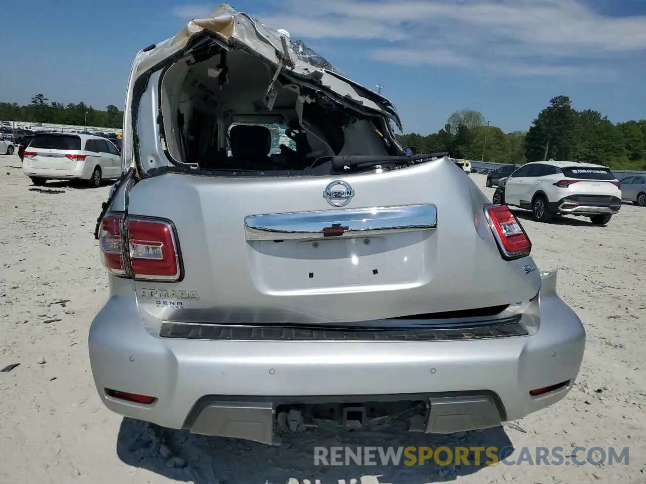6 Photograph of a damaged car JN8AY2ND4K9087456 NISSAN ARMADA 2019