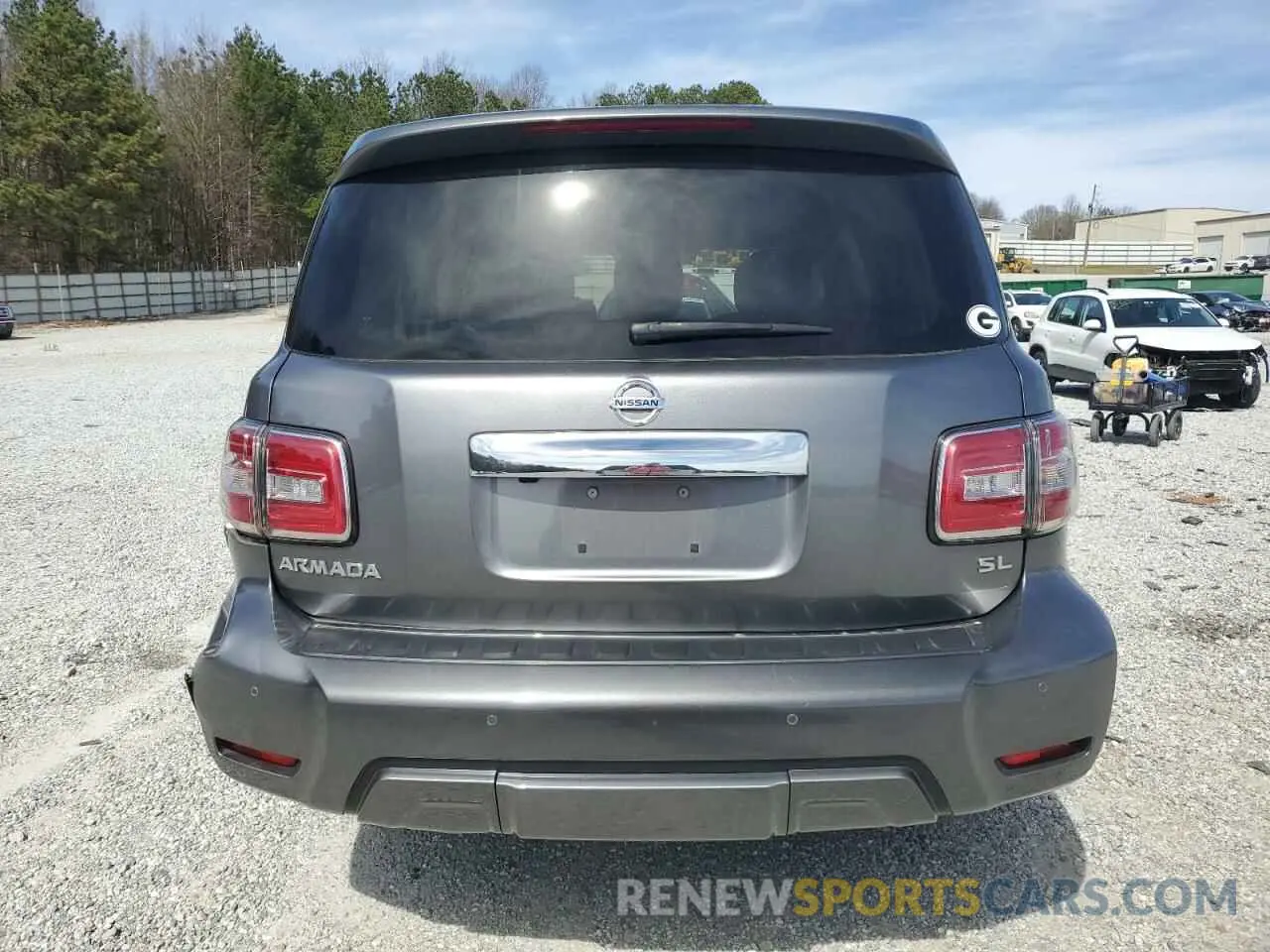 6 Photograph of a damaged car JN8AY2ND4K9088283 NISSAN ARMADA 2019