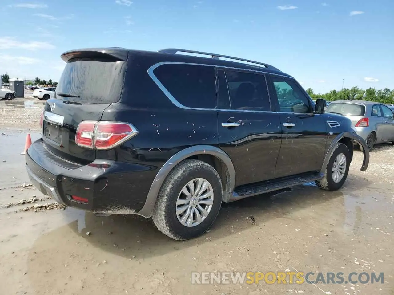 3 Photograph of a damaged car JN8AY2ND4K9090387 NISSAN ARMADA 2019