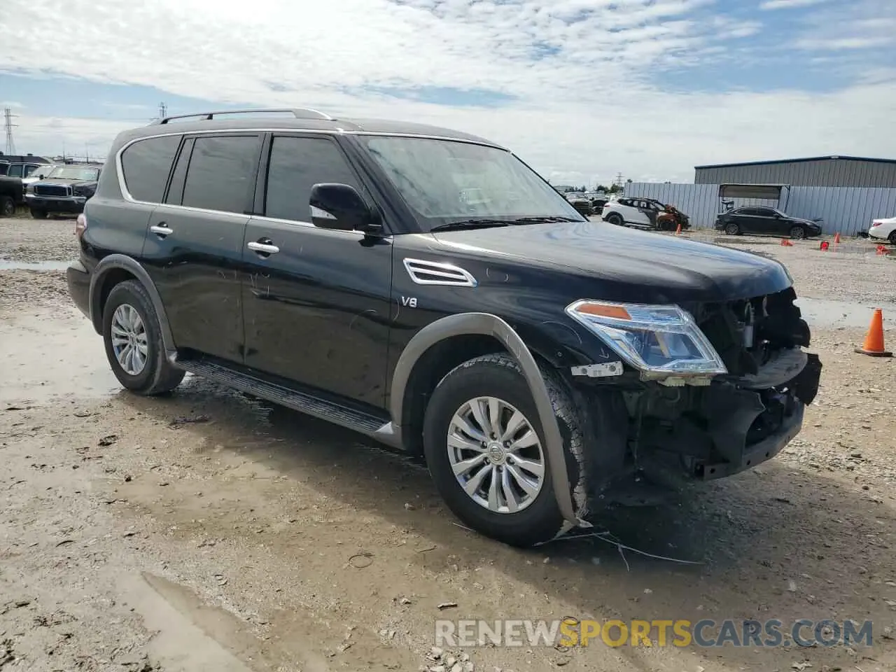 4 Photograph of a damaged car JN8AY2ND4K9090387 NISSAN ARMADA 2019