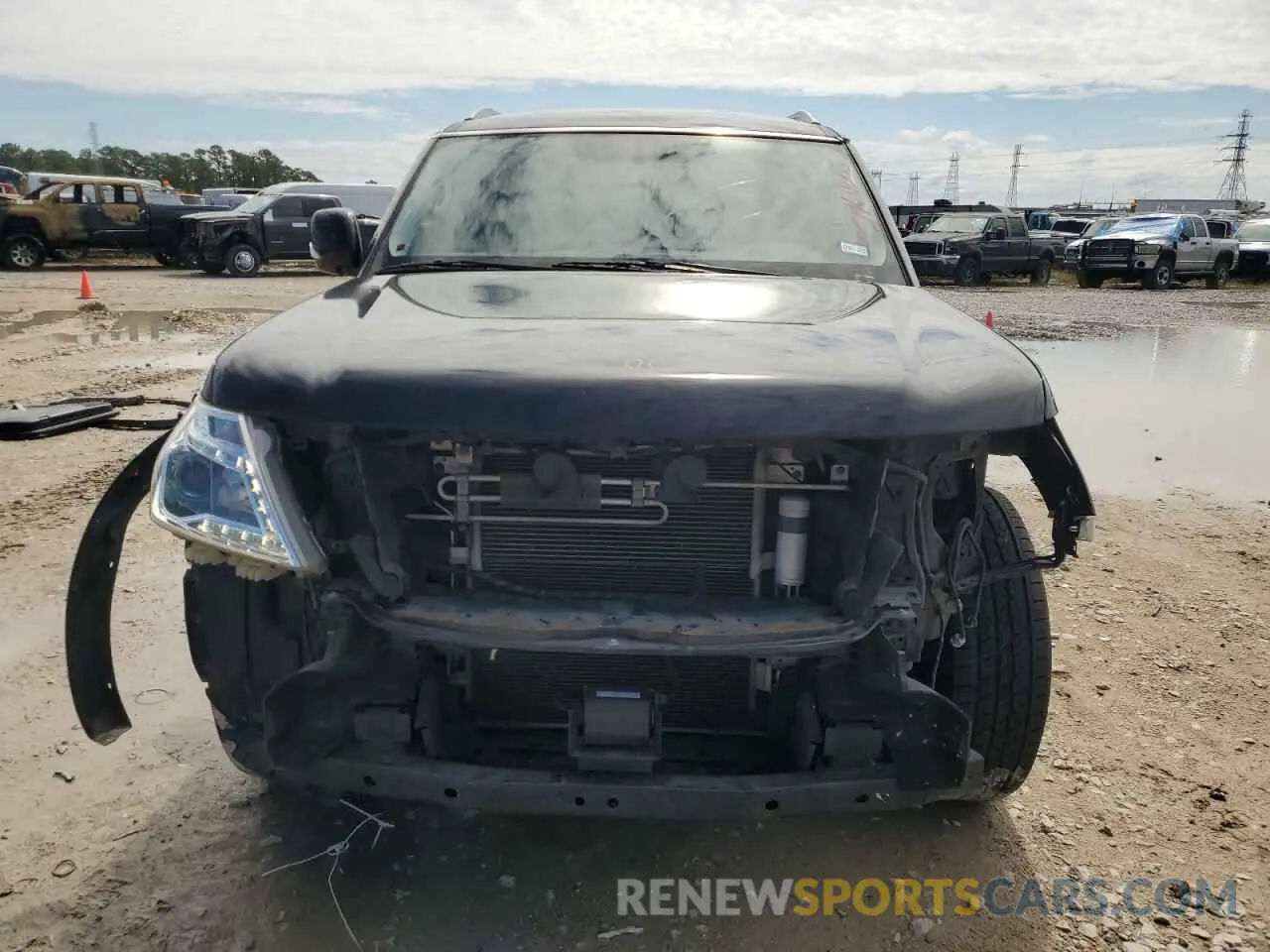 5 Photograph of a damaged car JN8AY2ND4K9090387 NISSAN ARMADA 2019