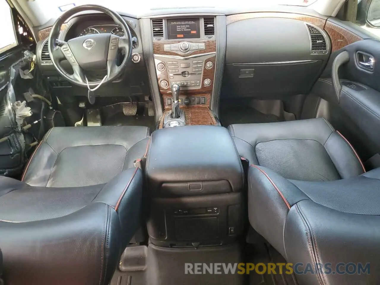8 Photograph of a damaged car JN8AY2ND4K9090387 NISSAN ARMADA 2019