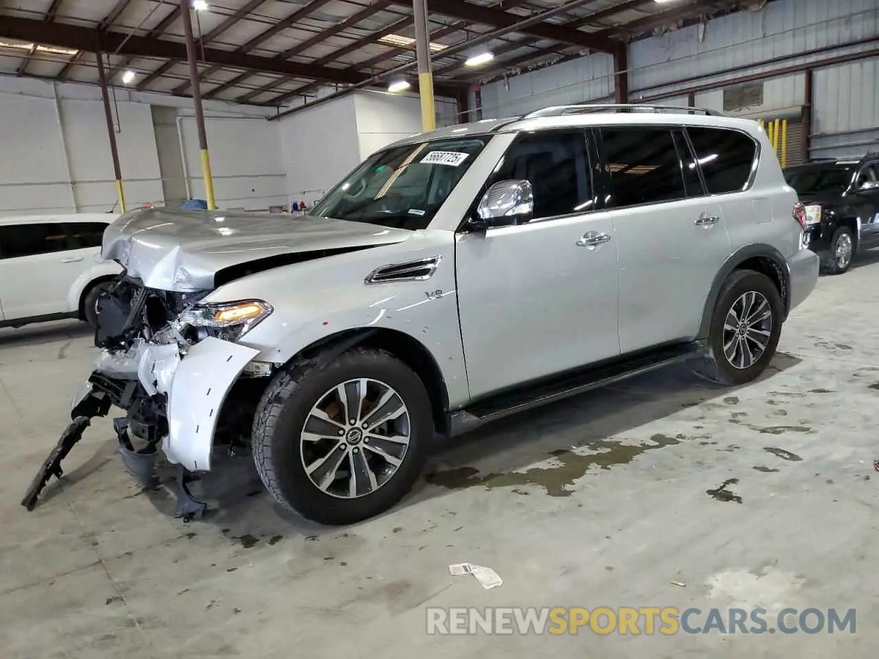 1 Photograph of a damaged car JN8AY2ND4K9091667 NISSAN ARMADA 2019