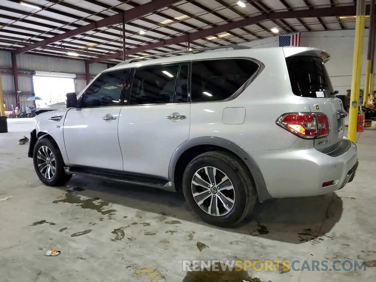 2 Photograph of a damaged car JN8AY2ND4K9091667 NISSAN ARMADA 2019