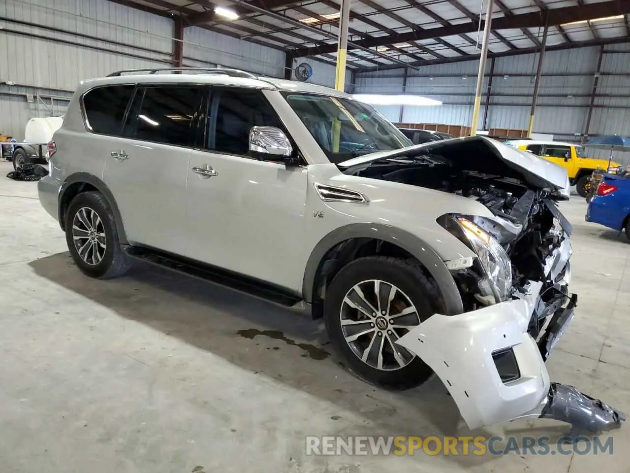 4 Photograph of a damaged car JN8AY2ND4K9091667 NISSAN ARMADA 2019