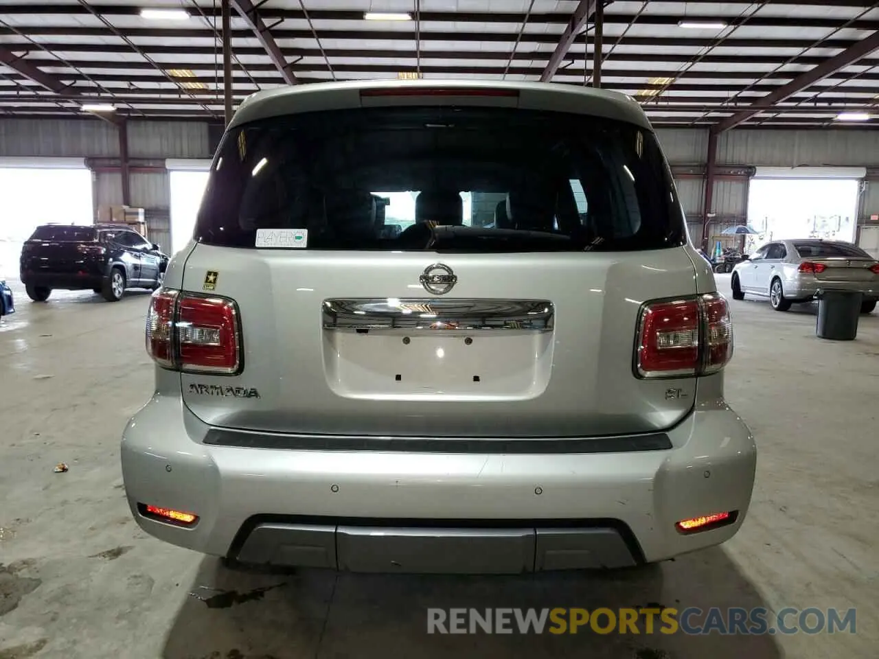 6 Photograph of a damaged car JN8AY2ND4K9091667 NISSAN ARMADA 2019