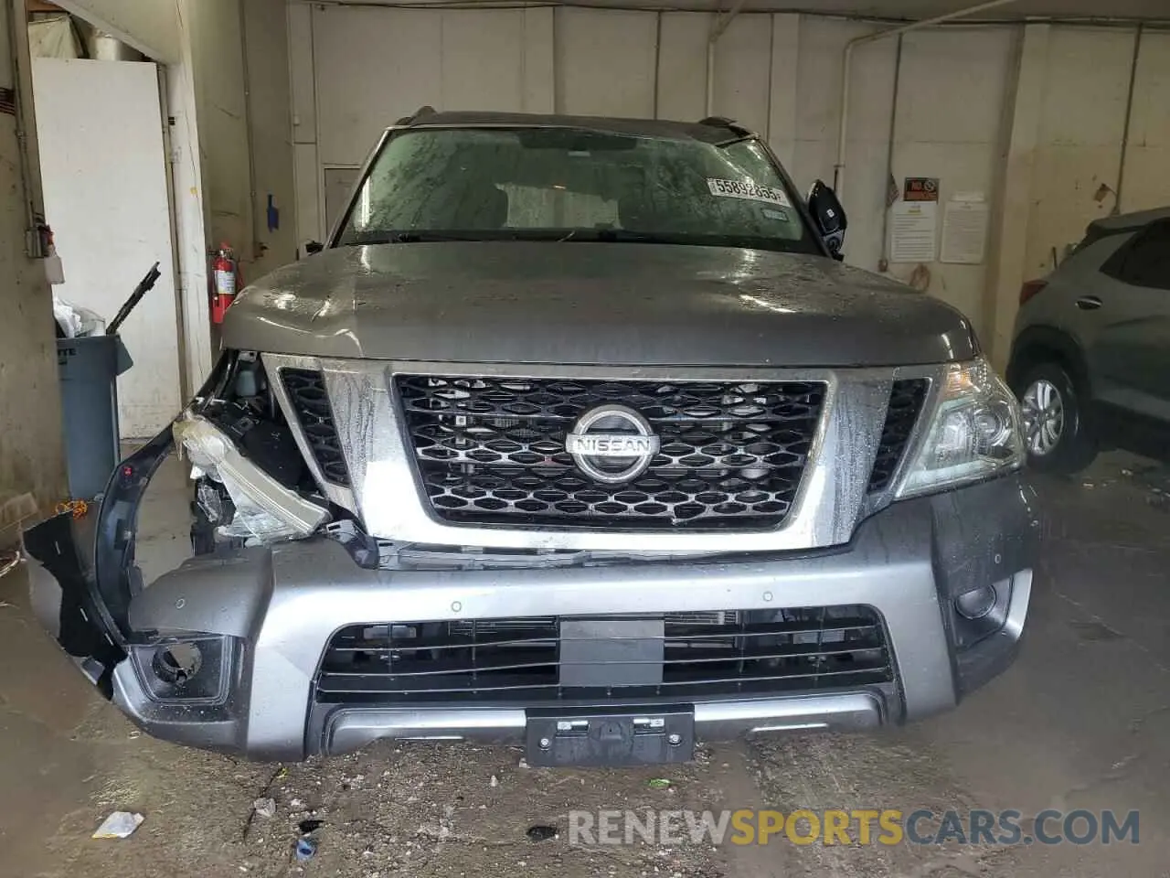 5 Photograph of a damaged car JN8AY2ND5K9085327 NISSAN ARMADA 2019