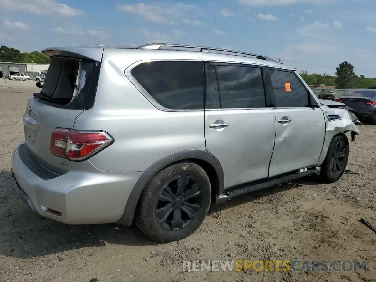 3 Photograph of a damaged car JN8AY2ND5K9090382 NISSAN ARMADA 2019