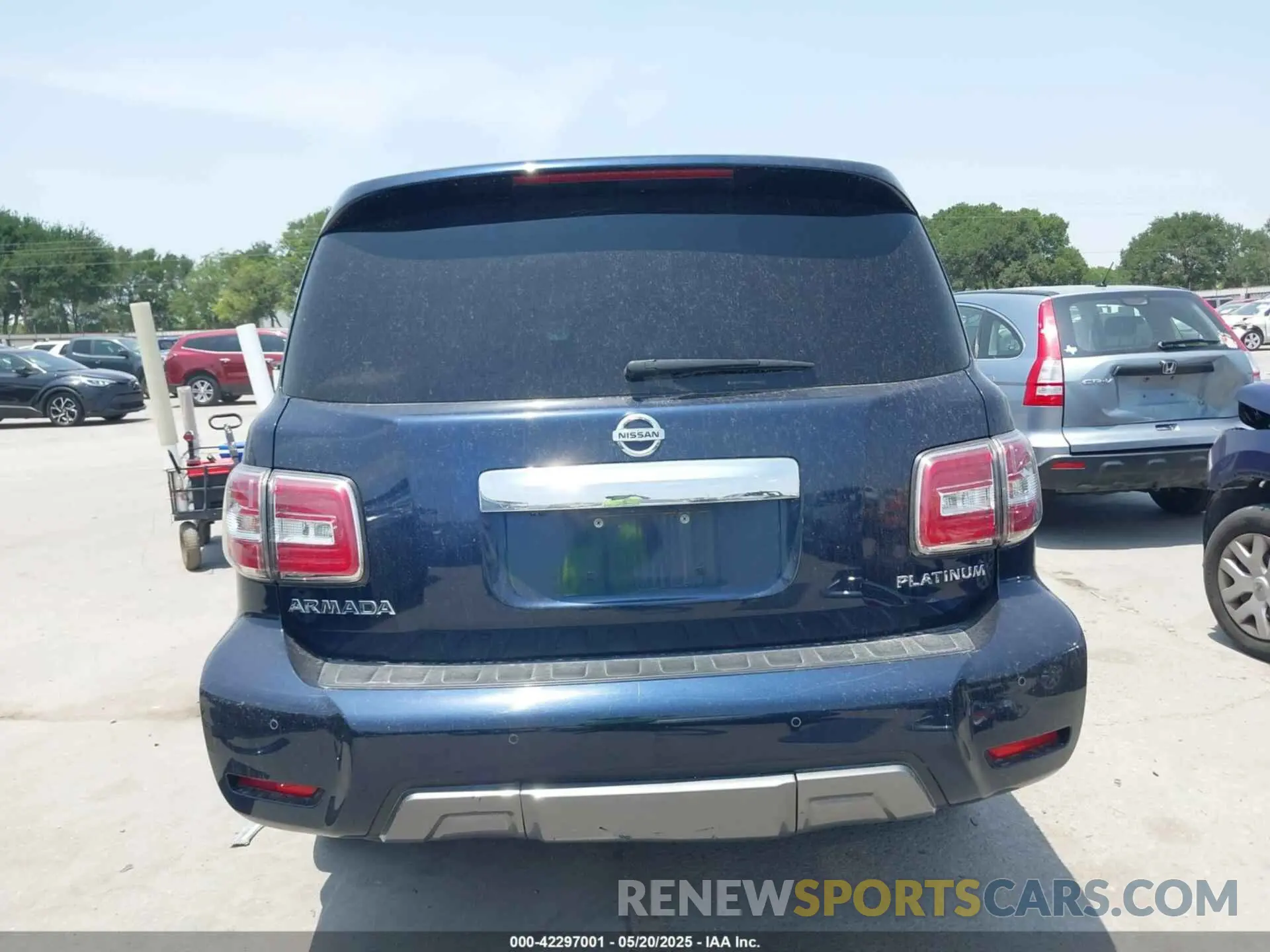16 Photograph of a damaged car JN8AY2ND5K9090575 NISSAN ARMADA 2019