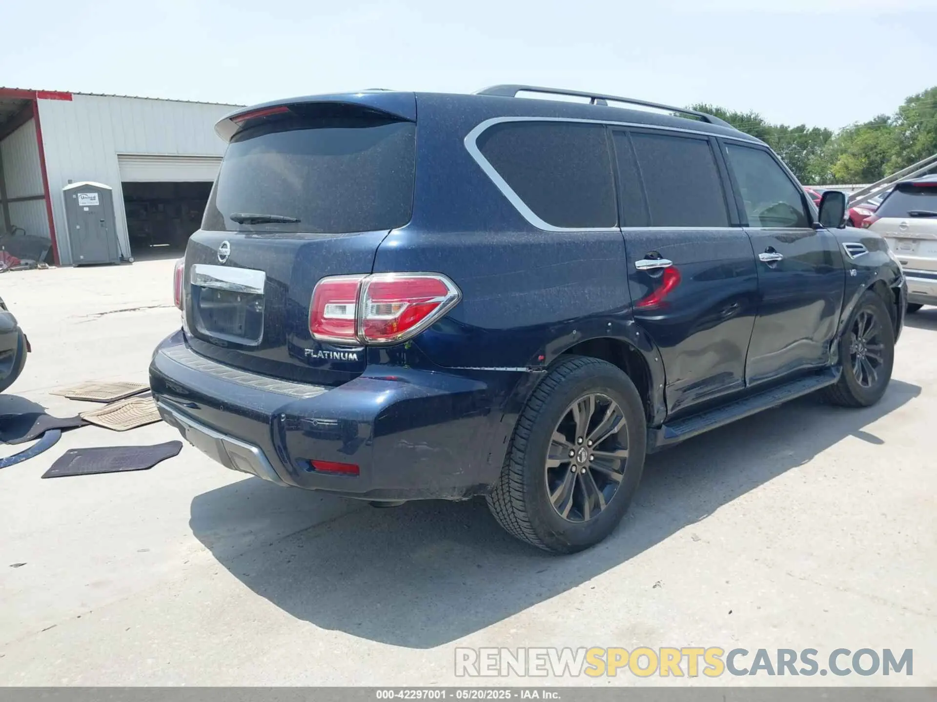 4 Photograph of a damaged car JN8AY2ND5K9090575 NISSAN ARMADA 2019