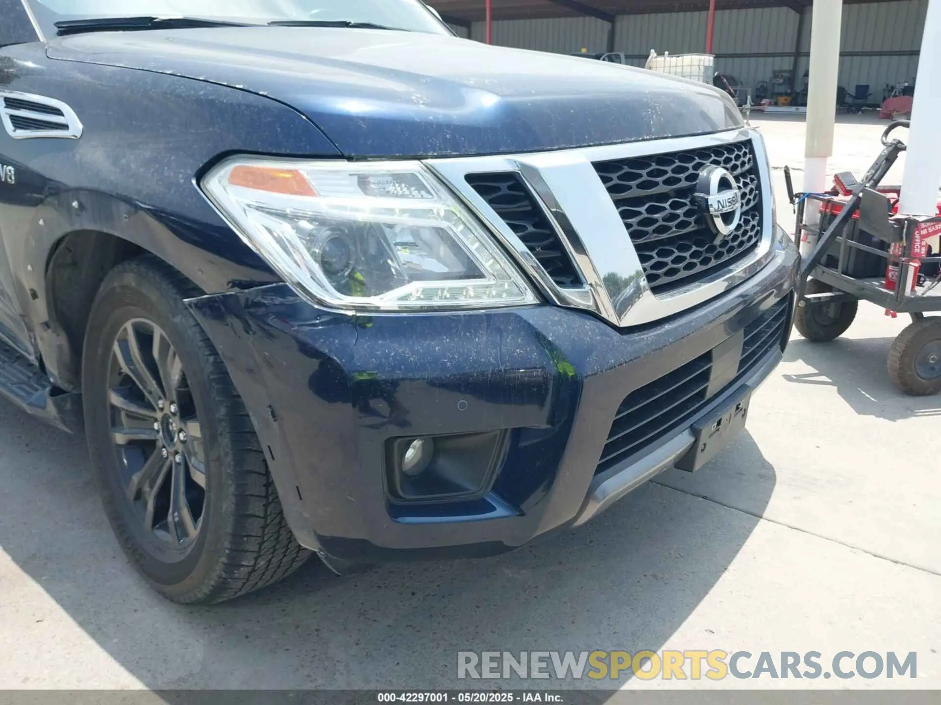 6 Photograph of a damaged car JN8AY2ND5K9090575 NISSAN ARMADA 2019