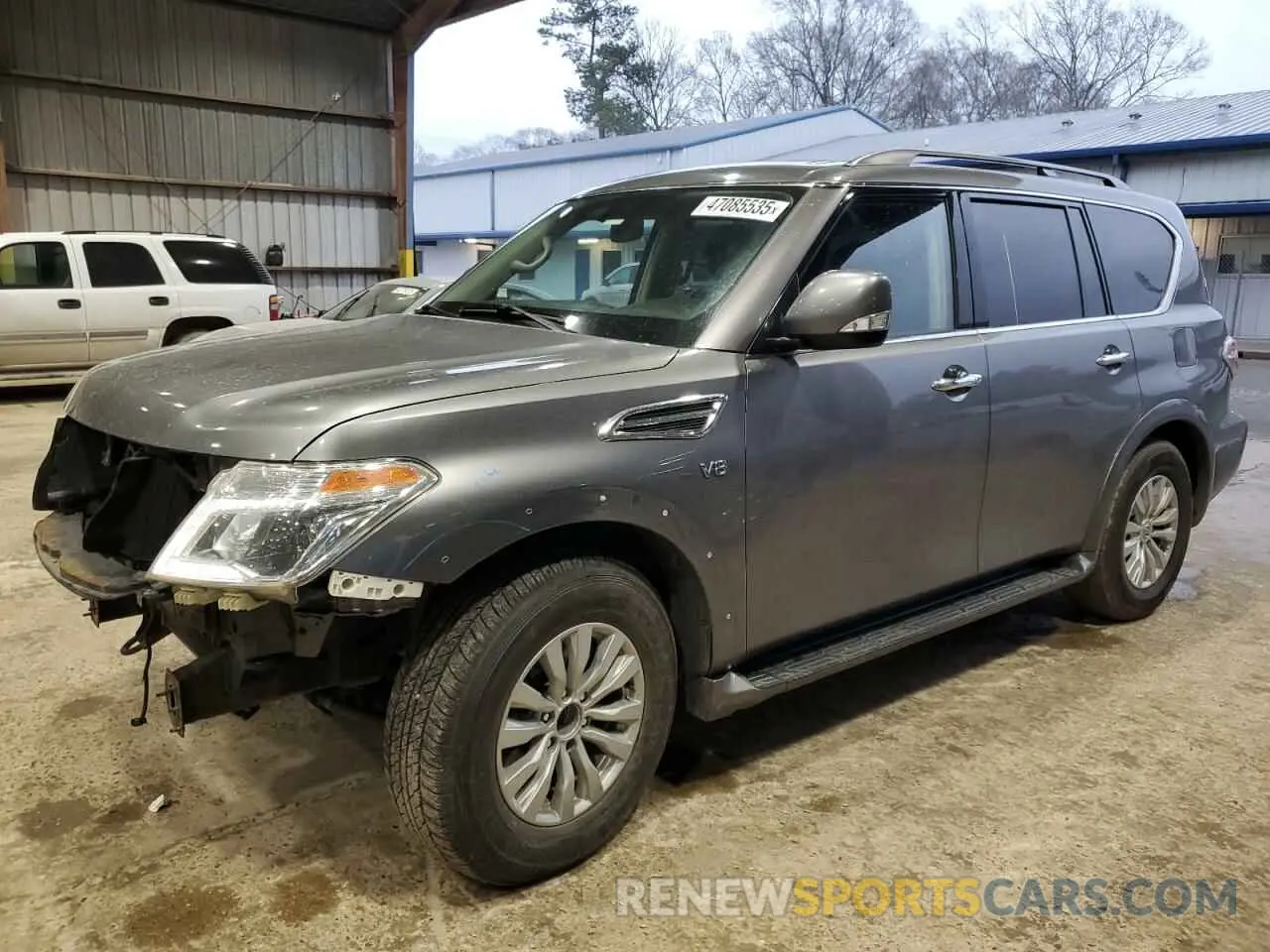 1 Photograph of a damaged car JN8AY2ND5K9092455 NISSAN ARMADA 2019