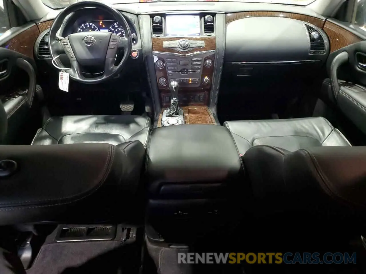 8 Photograph of a damaged car JN8AY2ND5K9092455 NISSAN ARMADA 2019