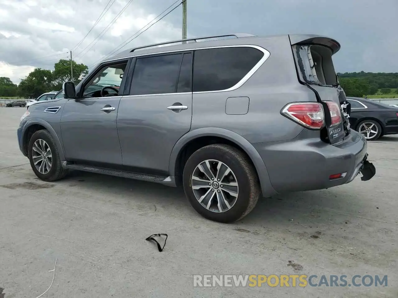 2 Photograph of a damaged car JN8AY2ND5KX009117 NISSAN ARMADA 2019