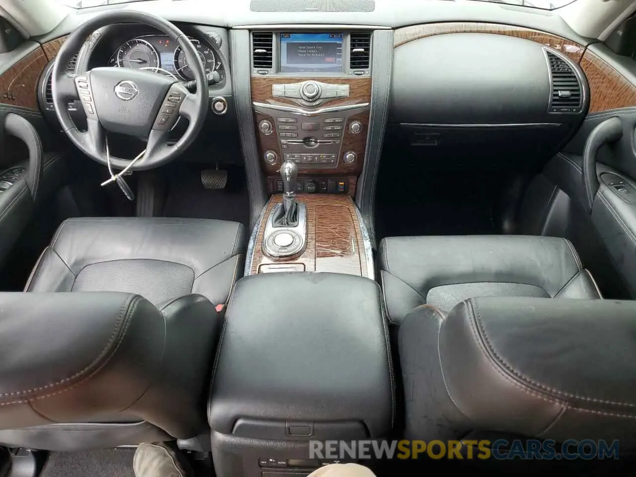 8 Photograph of a damaged car JN8AY2ND5KX009117 NISSAN ARMADA 2019