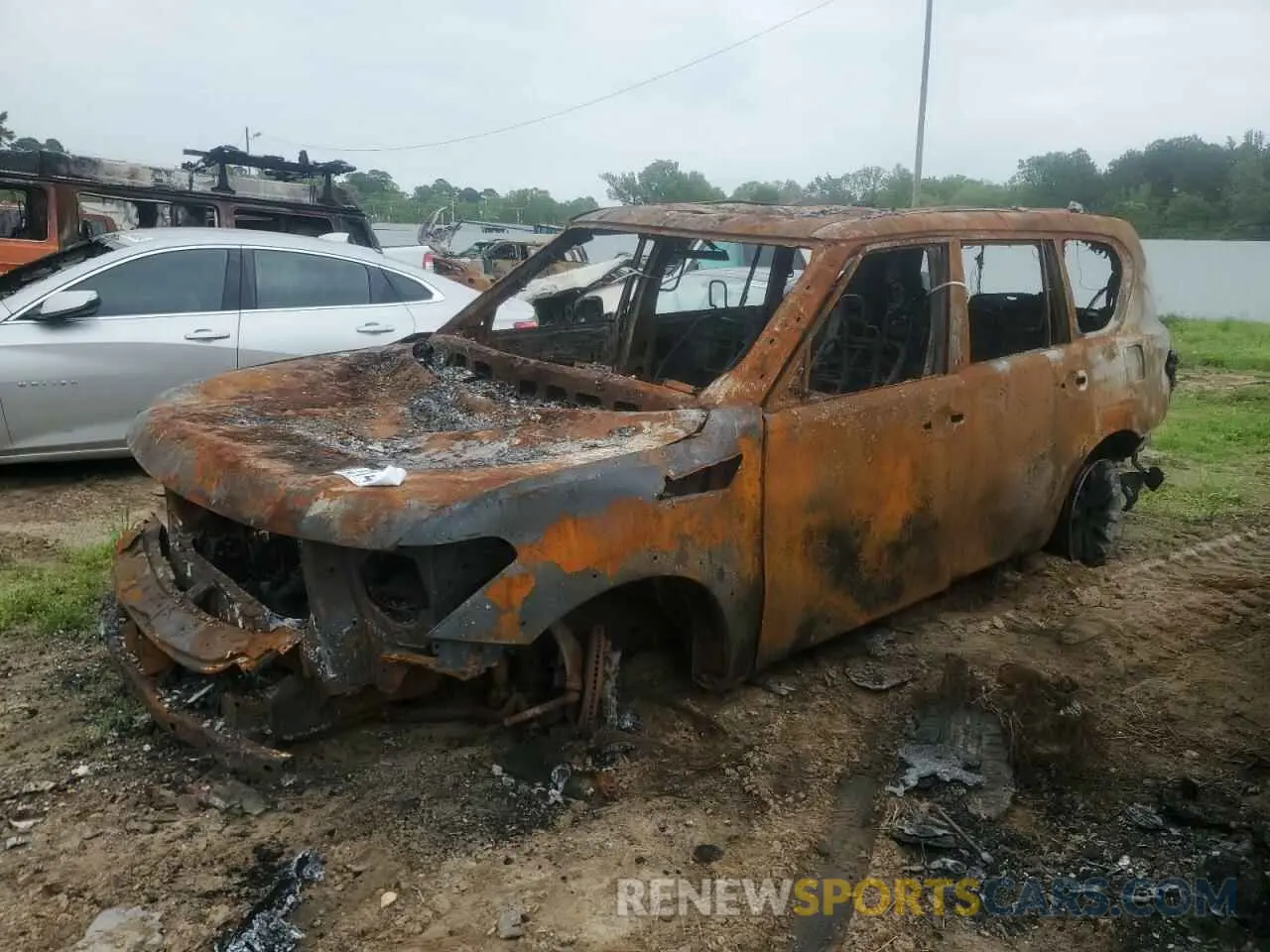 1 Photograph of a damaged car JN8AY2ND6K9089015 NISSAN ARMADA 2019