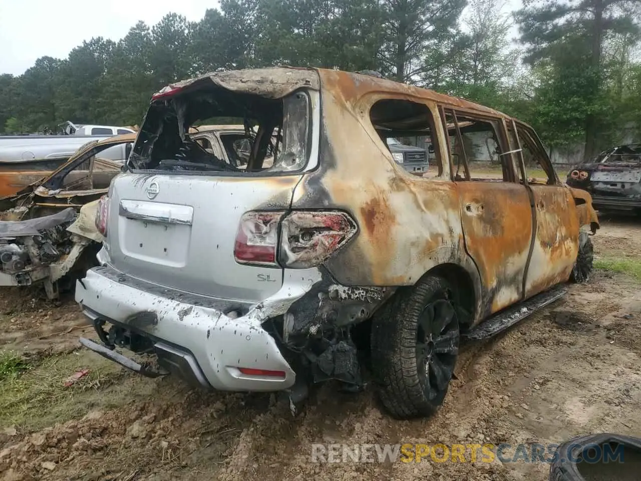 3 Photograph of a damaged car JN8AY2ND6K9089015 NISSAN ARMADA 2019