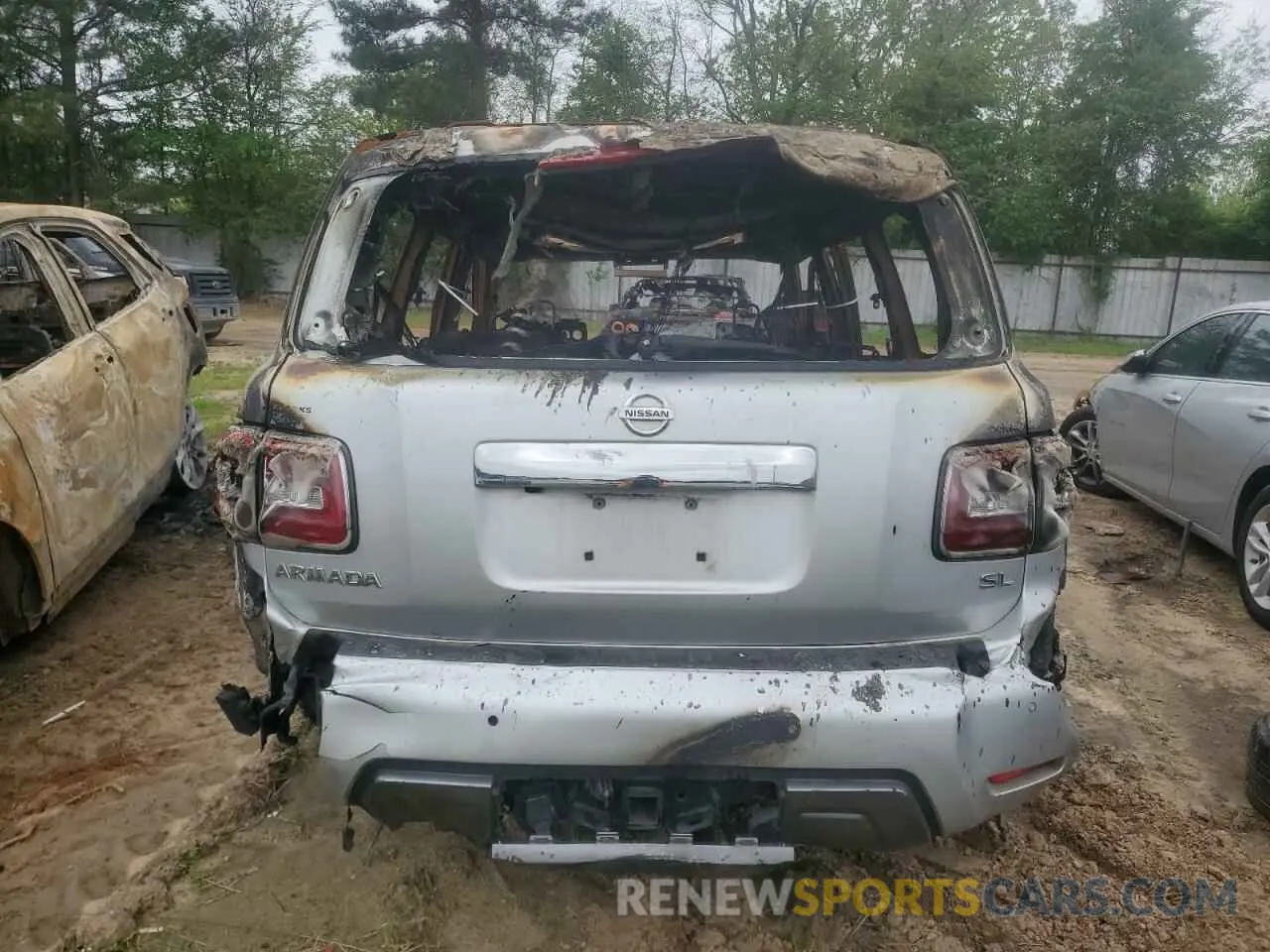 6 Photograph of a damaged car JN8AY2ND6K9089015 NISSAN ARMADA 2019