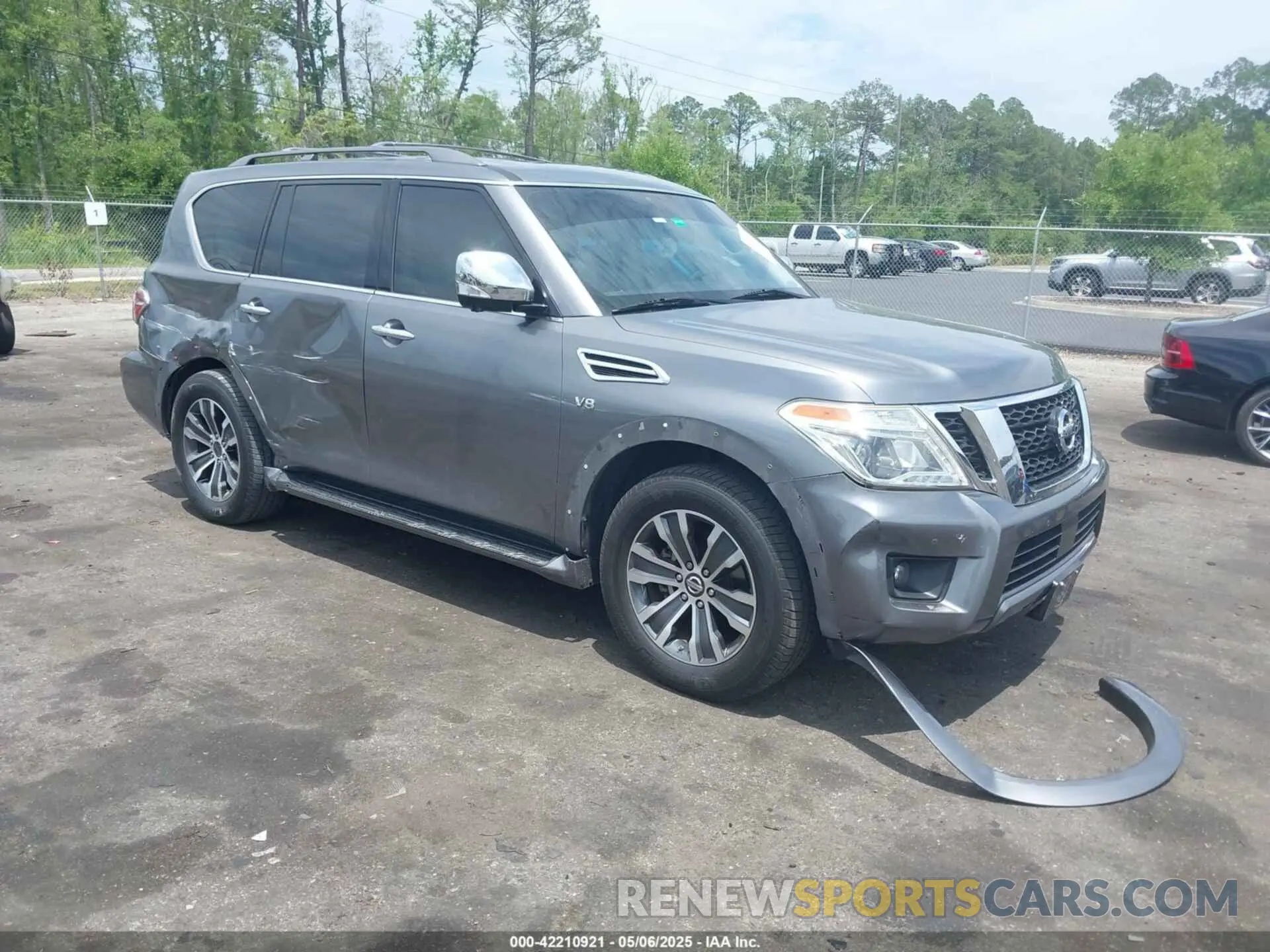 1 Photograph of a damaged car JN8AY2ND6K9089998 NISSAN ARMADA 2019