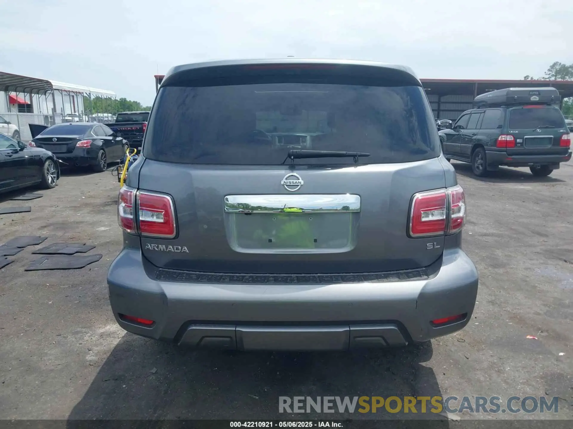 16 Photograph of a damaged car JN8AY2ND6K9089998 NISSAN ARMADA 2019
