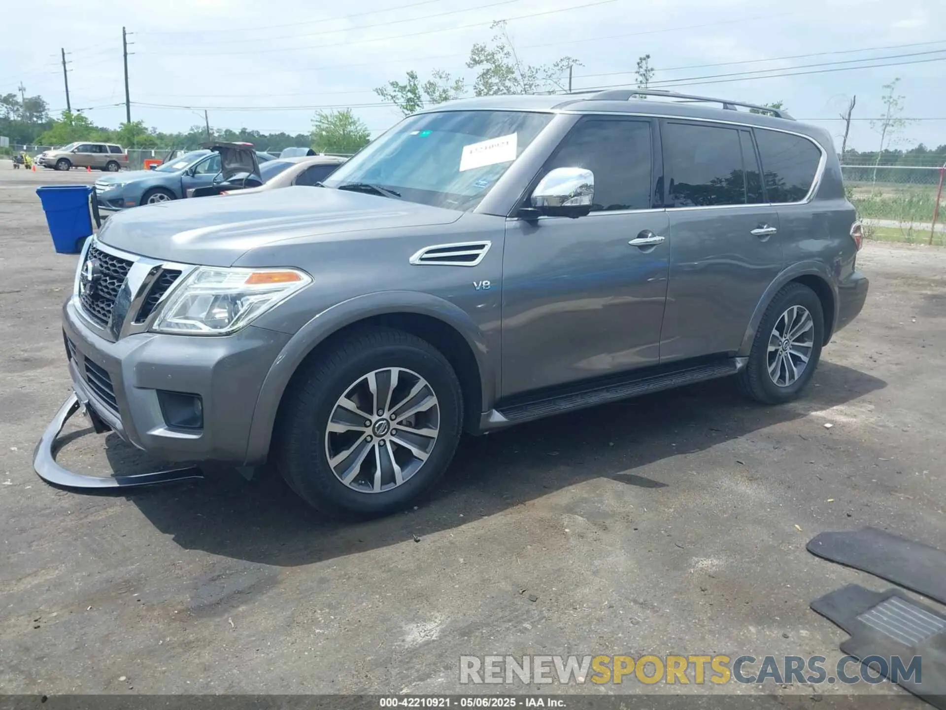 2 Photograph of a damaged car JN8AY2ND6K9089998 NISSAN ARMADA 2019