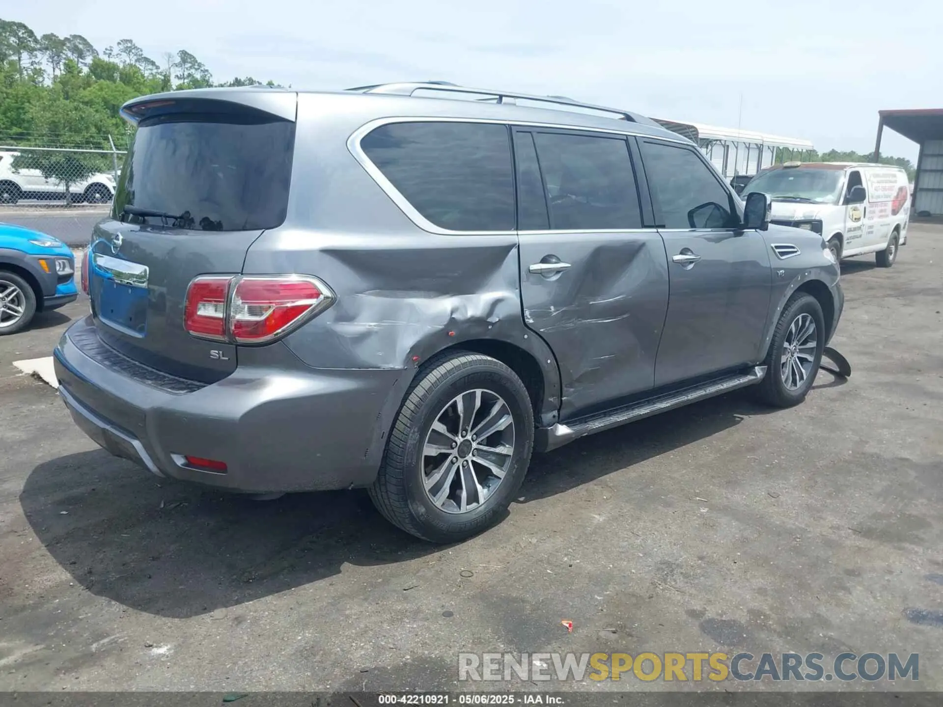 4 Photograph of a damaged car JN8AY2ND6K9089998 NISSAN ARMADA 2019