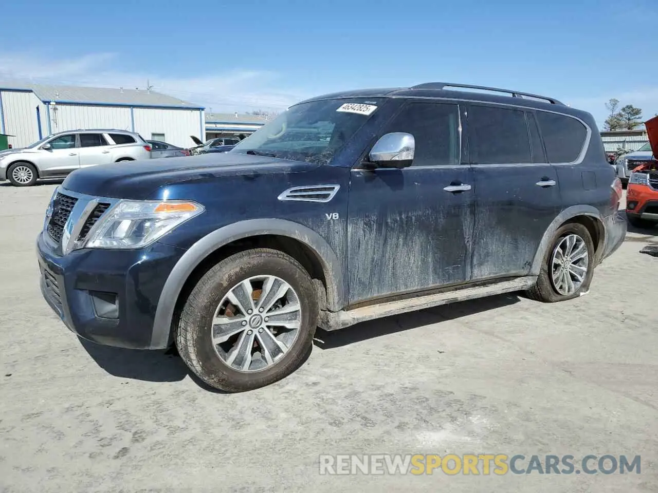 1 Photograph of a damaged car JN8AY2ND6K9090410 NISSAN ARMADA 2019