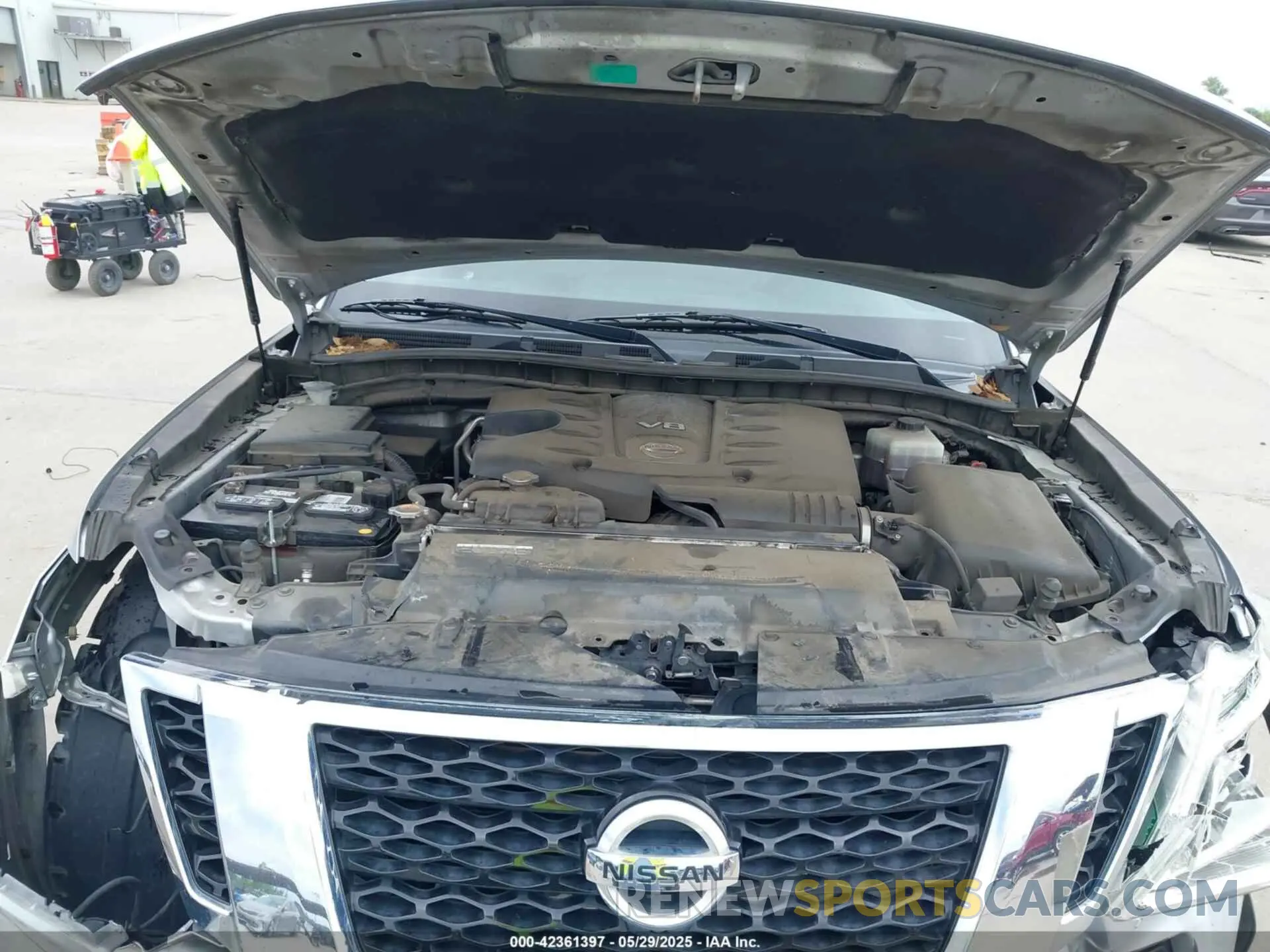 10 Photograph of a damaged car JN8AY2ND6K9091539 NISSAN ARMADA 2019