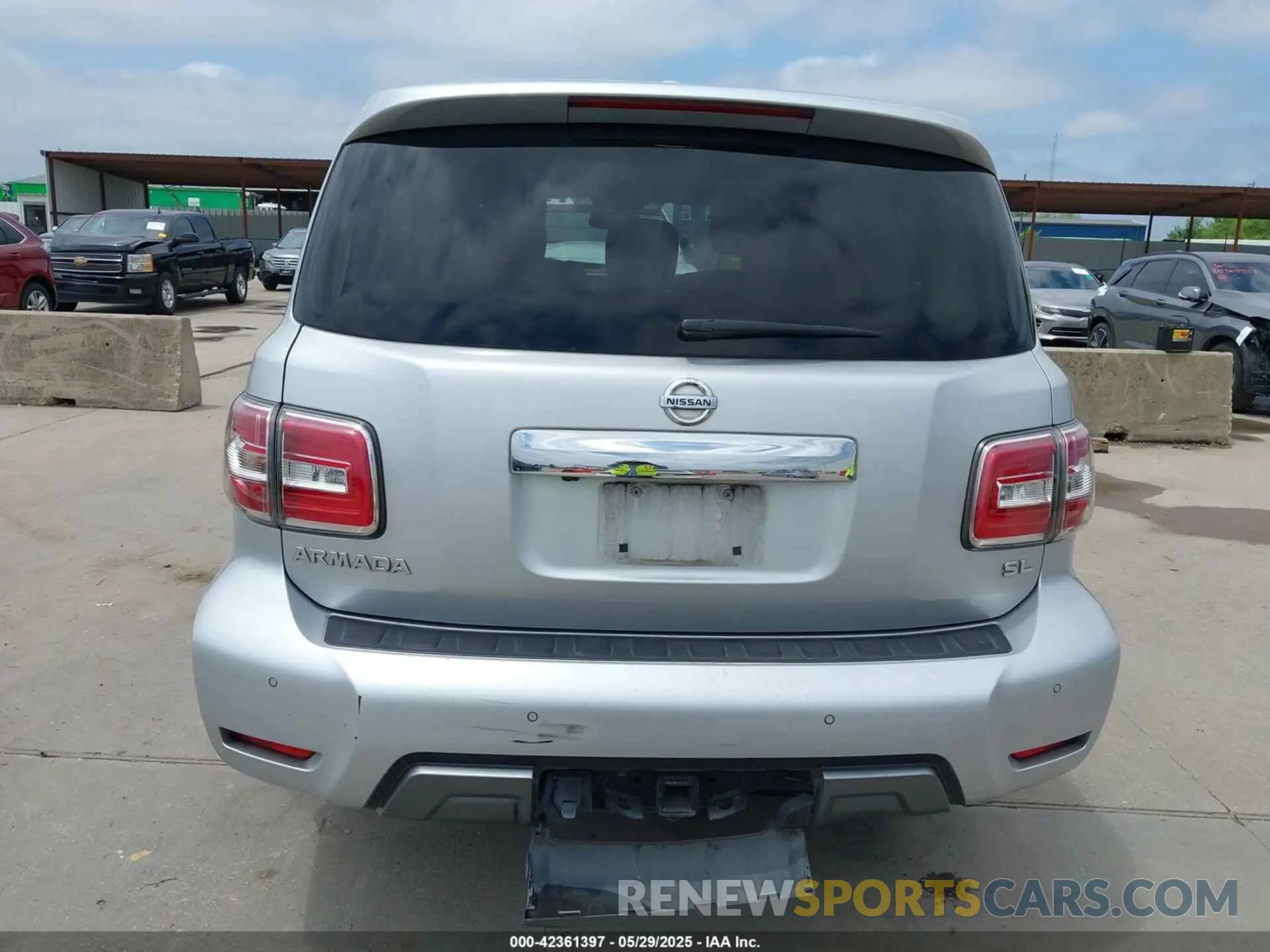 16 Photograph of a damaged car JN8AY2ND6K9091539 NISSAN ARMADA 2019