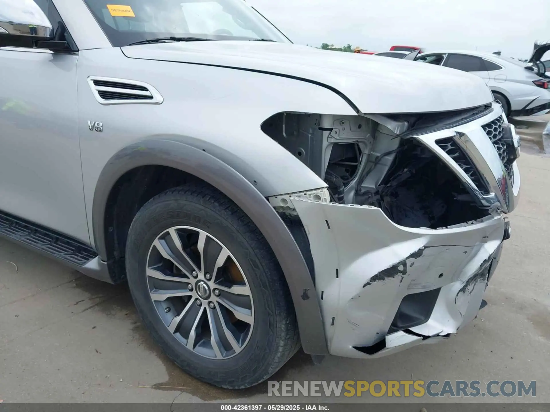 18 Photograph of a damaged car JN8AY2ND6K9091539 NISSAN ARMADA 2019